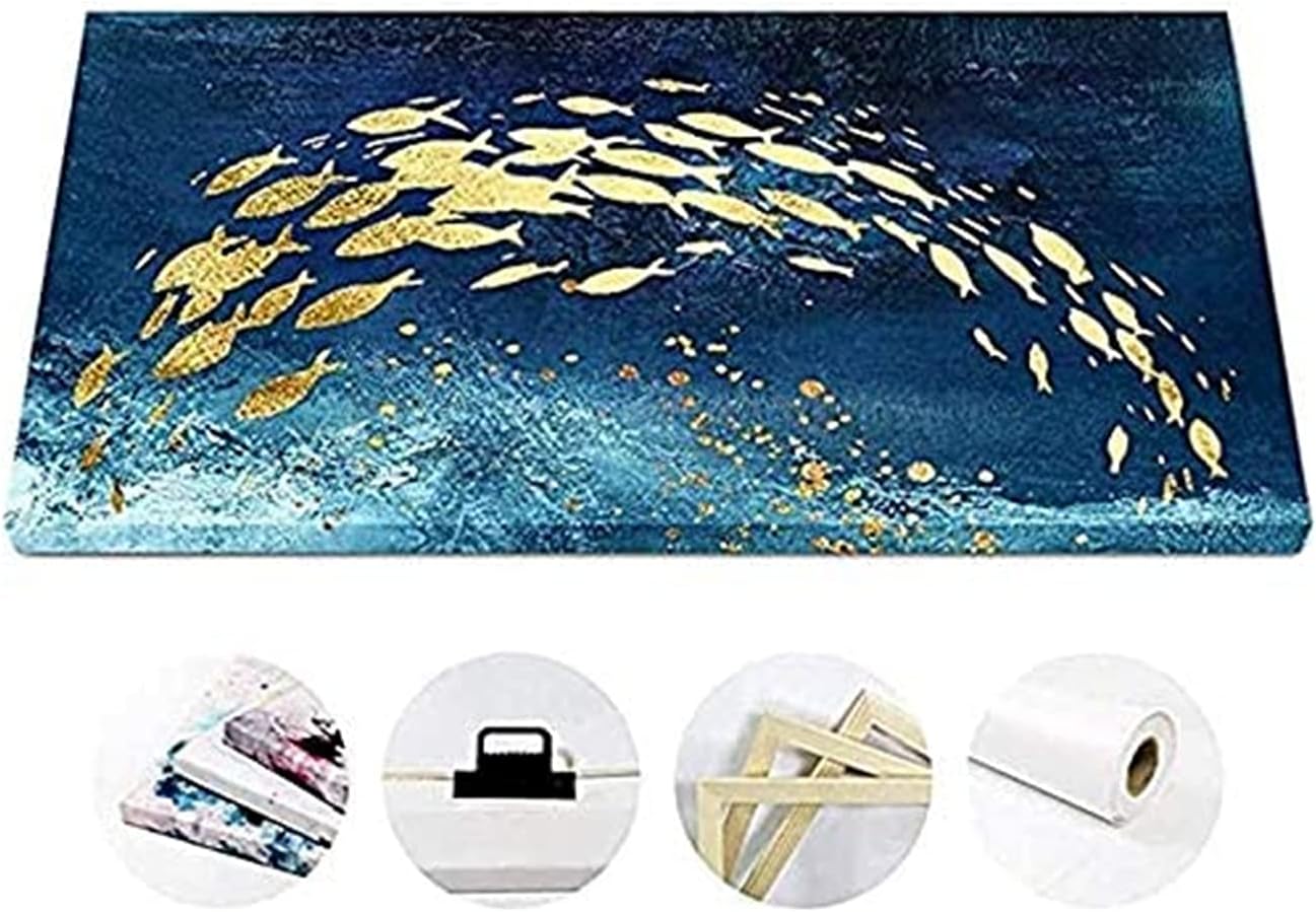 Canvas Painting 3 Piece Prints Silver Real Estate Wall Art Modular Poster Real Estate Agent Quotes Pictures Framed Artwork for Realtor Office Decoration with Wooden Inner Frame