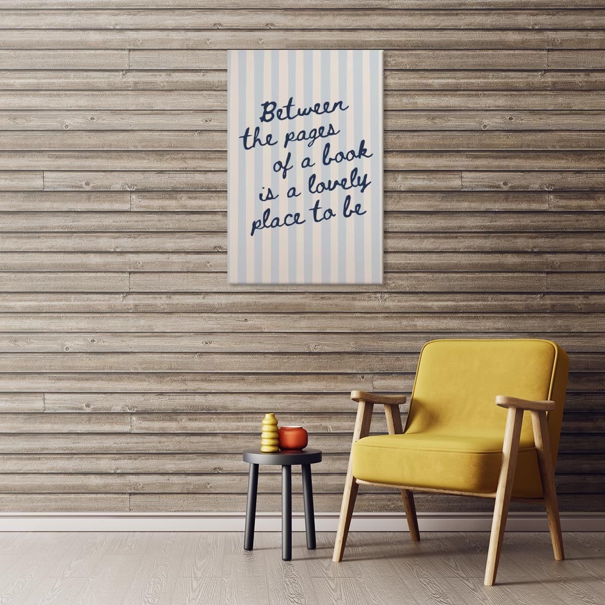 Club blue Bookish Wall Art Between The Pages of a Book Is a Lovely Place to Be Poster，Trendy Book Canvas Print blue Aesthetic Poster for Reading Nook Library Room Wall Decor 12x16inch Unframed
