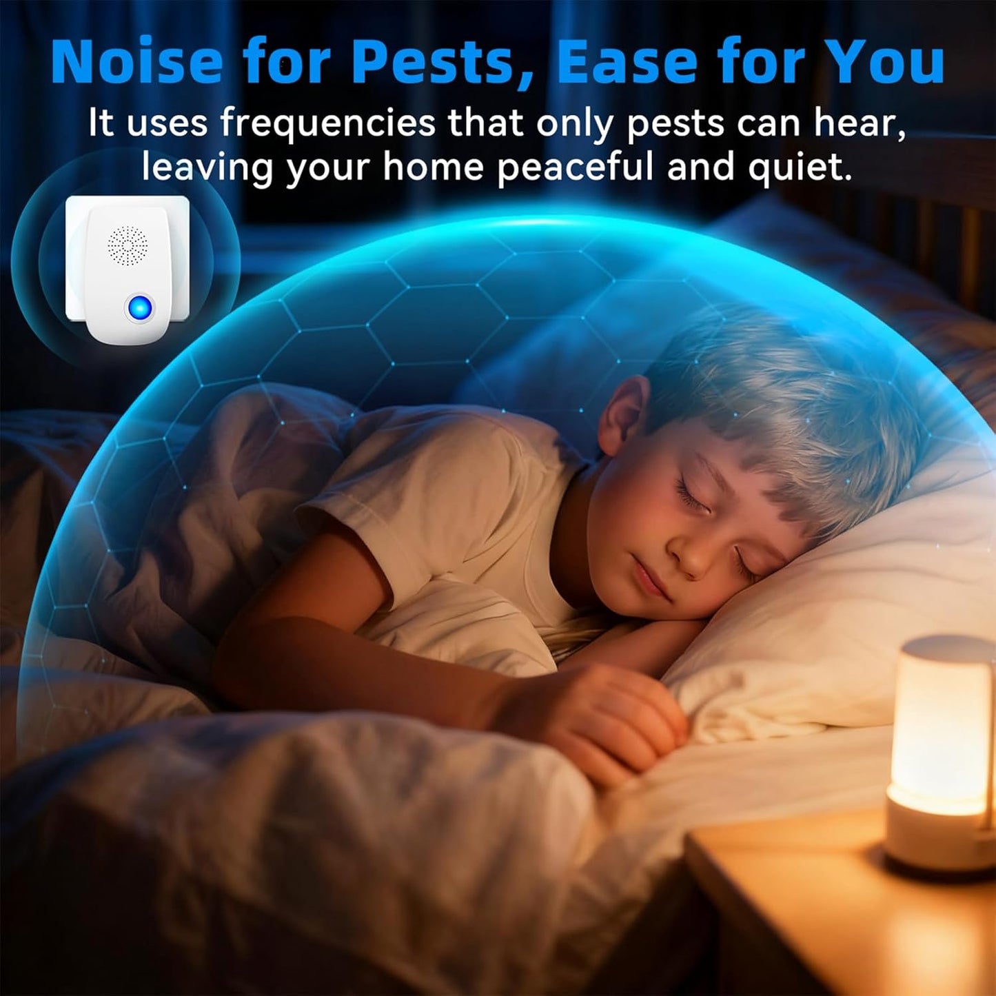 Upgraded Ultrasonic Repellent, Indoor Pest Repellent, Electronic Plug in Pest Control for Roach, Ant, Rodent, Mouse, Bugs, Mosquito, Spider Repellent for House, Garage, Warehouse (12 Packs)