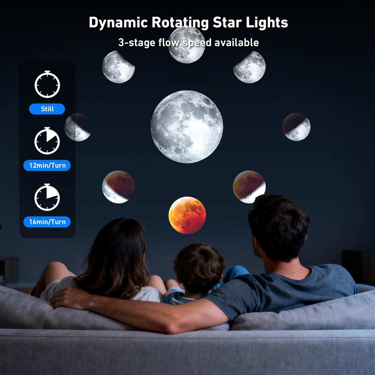 Galaxy Projector Pro, 13 in 1 Home Planetarium Galaxy Projector for Bedroom, Star Projector Galaxy Light with Timer, Adjustable Focus Night Light Projector