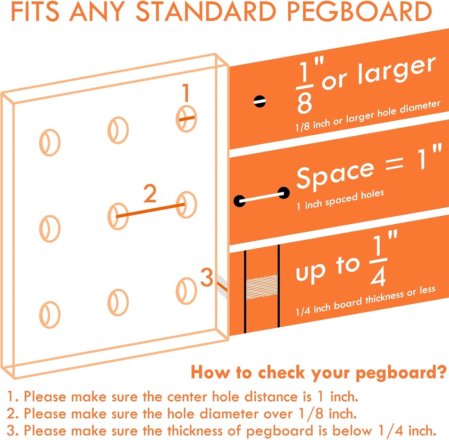 G.CORE 12 Pack Pegboard Bins PegBoard Cups with Hooks & Loops, Peg Board Hooks Assortment Organizer Accessory, Various Tools Storage Arrange System Kit for Garage Craft Workshop Workbench Hobby Office