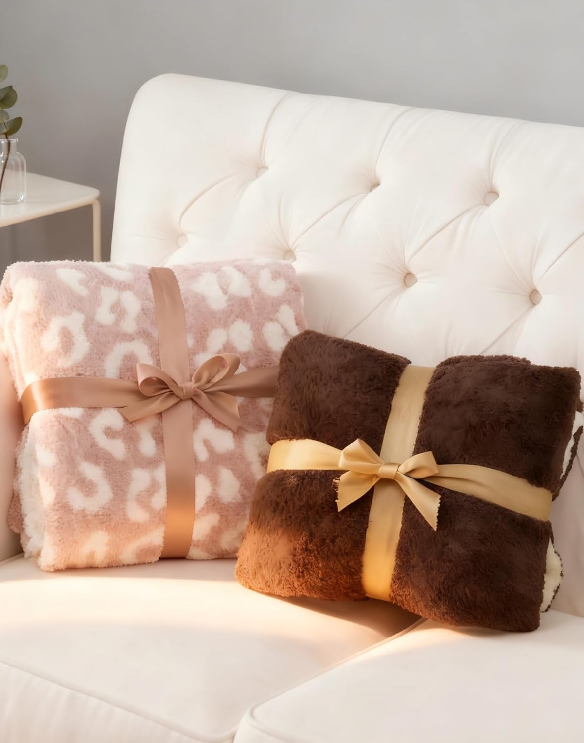 GarveeHome Electric Blanket Heated Throw, Heated Blanket Soft Double Sherpa Super Cozy with 4 Heating Levels & 4 Hours Auto Off, Overheat Protection, Machine Washable, ETL Certification, Brown 50"x60"