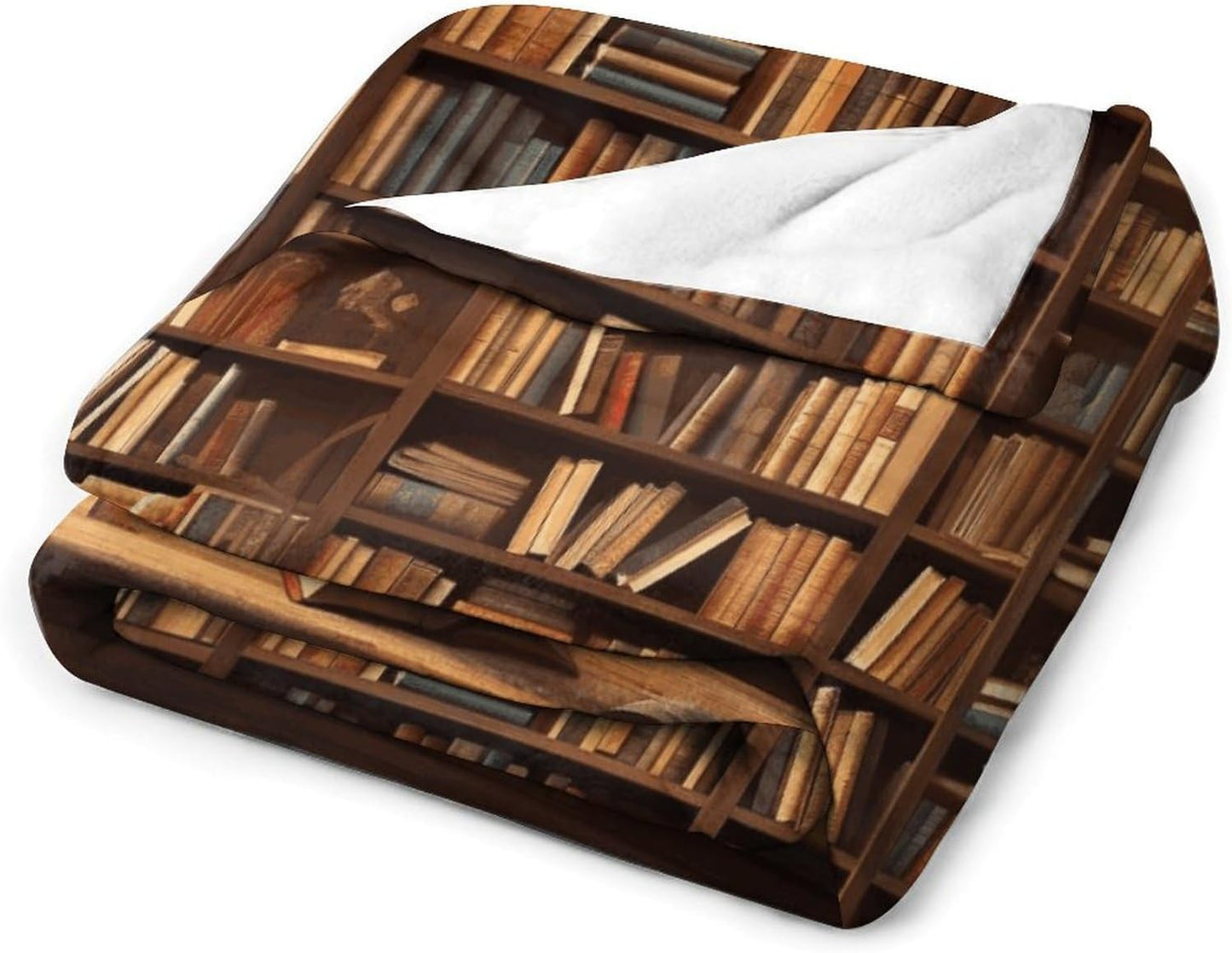 Books Throw Blanket for Couch Super Soft Warm Lightweight Throw Blankets Cozy Flannel Bed Blanket Cute Decorative Blankets for All Seasons Home Decor Gift 30"*40"（76 * 100cm）