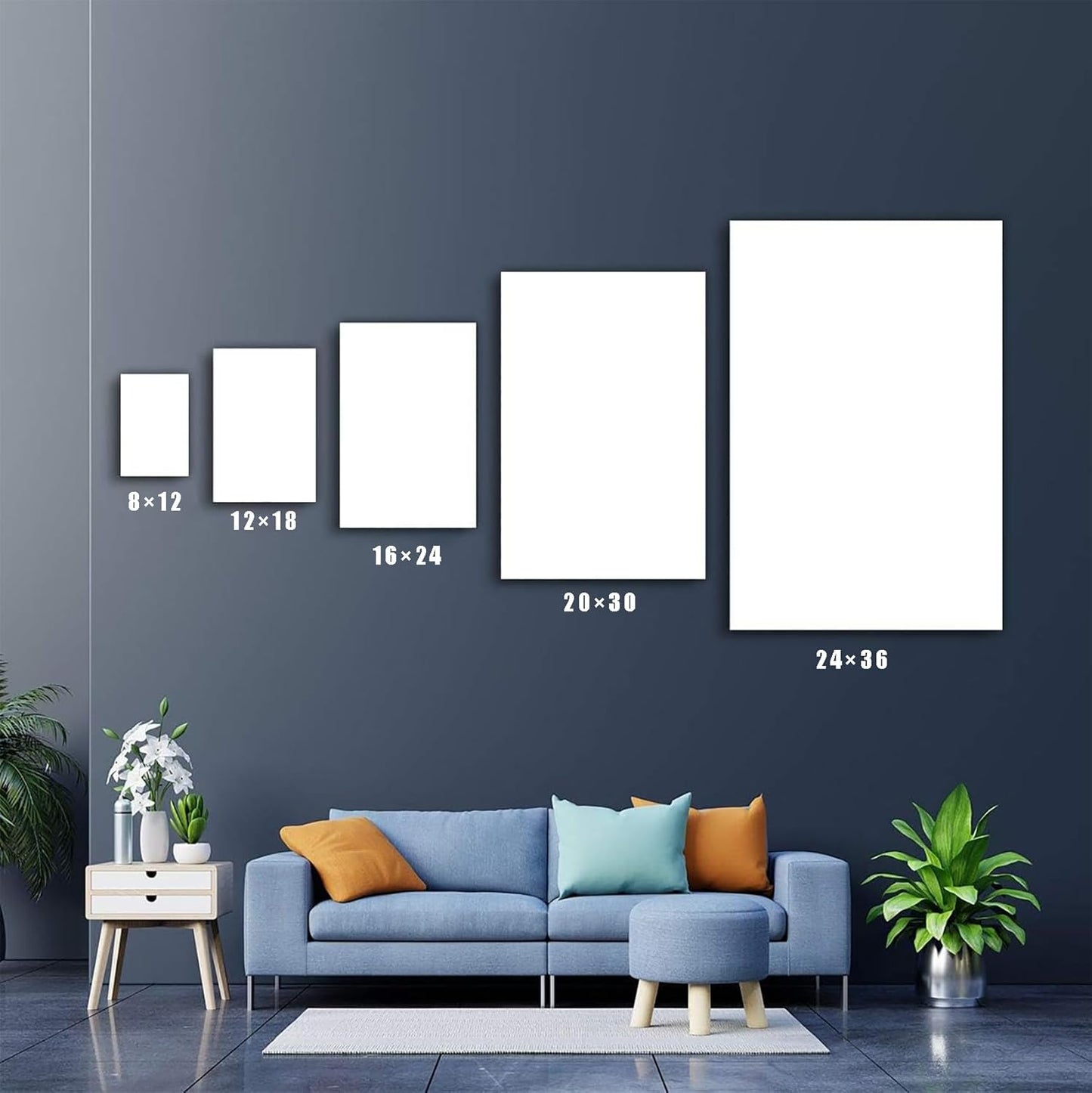 Fantasy Book Forest Canvas Print,Book Lovers Day picture,Dark Academia Magical Books Wall Art,Retro Library Books Club Party Decorations Gifts,Aesthetic Poster for Bedroom Living Room,16"x24" Unframed