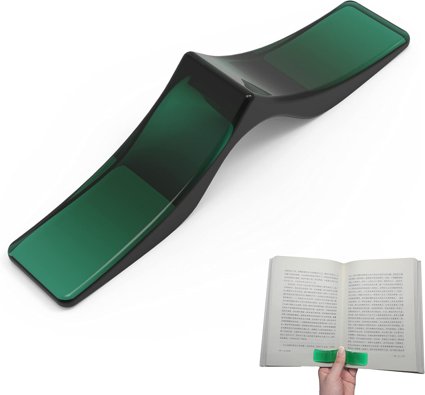 Book Page Holde， Finger Book Holder for Reading in Bed， Thumb Book Page Holders for Reading， Book Opener， Book Accessories，Book Accessories for Book Lovers