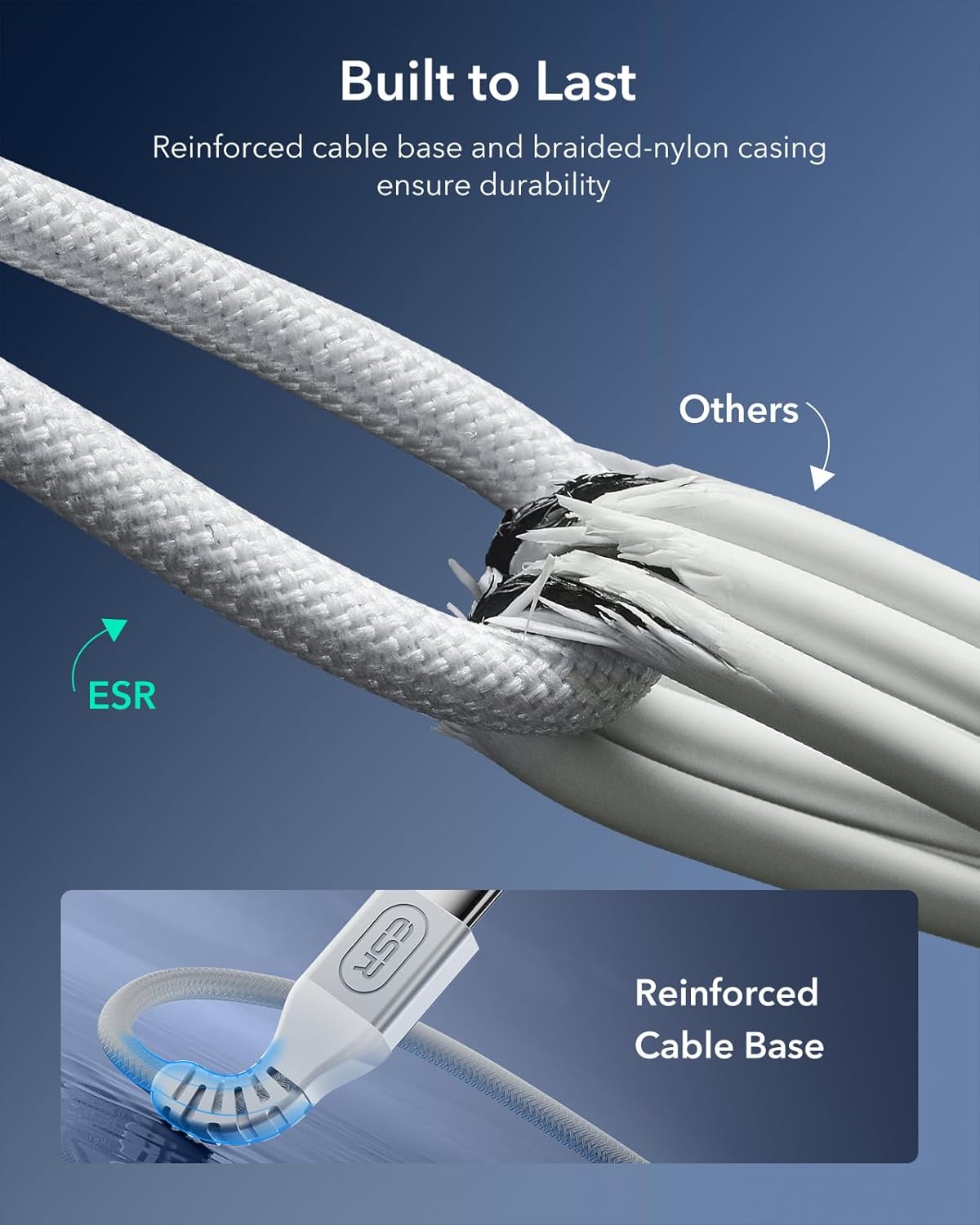ESR for Magsafe Charger, 15W Wireless Charger, Wireless Charging Pad for iPhone 15/14/13/12, AirPods 4/3/Pro/Pro 2, Galaxy S25, Strong Magnetic Charging Pad with Type-C Cable, Silver