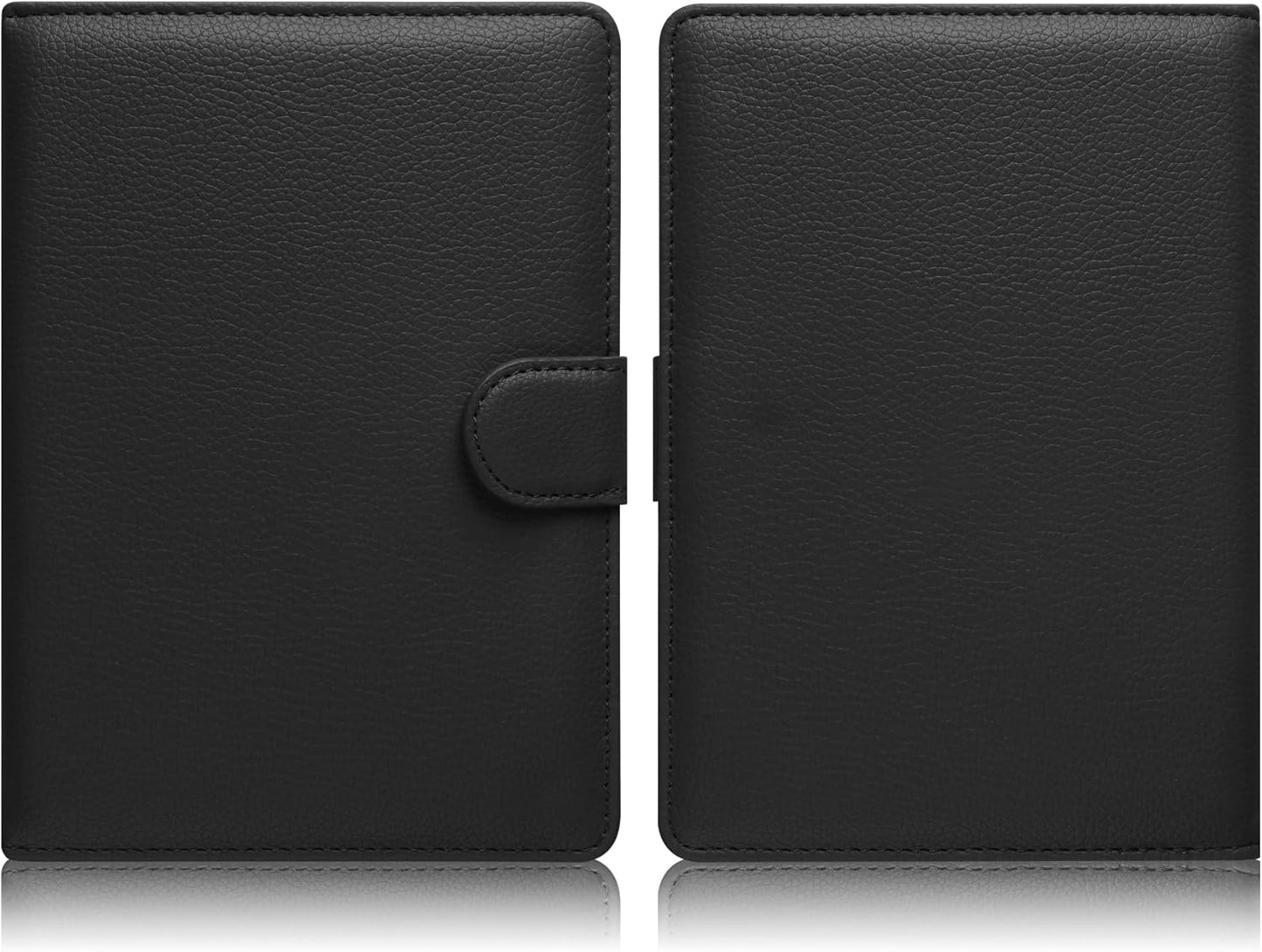 Universal Case for 6-6.8 inch E-Book Reader Compatible with 6.8" Kindle Paperwhite/6-6.8" Kobo Clara HD/Kobo Clara 2E,6" EReader Protective Cover Built-in Pocket,Black