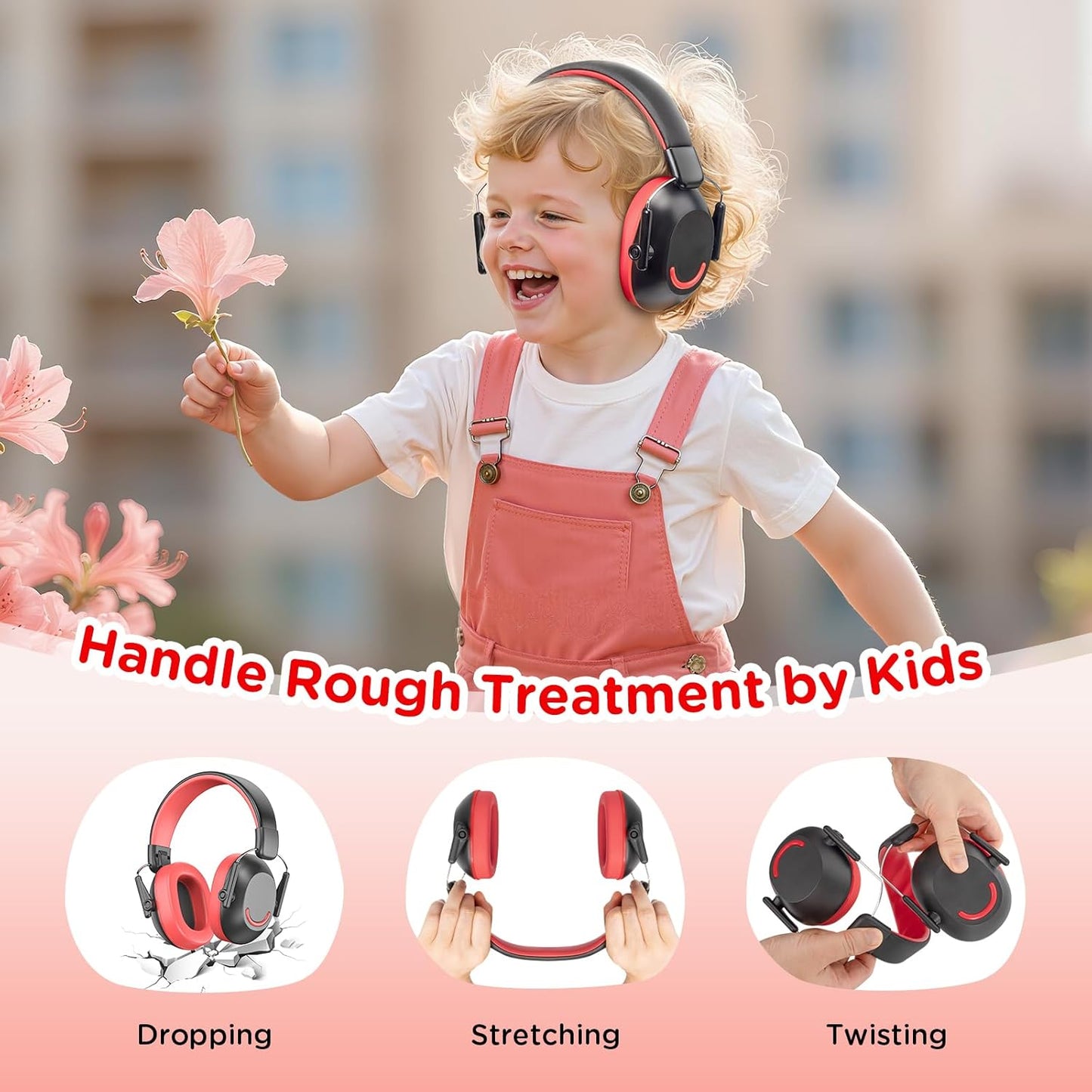 Link Dream Ear Protection Ear Muffs for Kids Toddler Noise Cancelling Reduction SNR 30dB for Show, Concert, Events, Fireworks