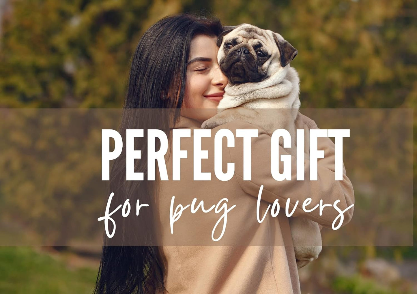Pug Gifts for Pug Lovers, Soft Watercolor Flannel Throw Blanket for Dog Mom Dad Women Men, 50x65 Inches