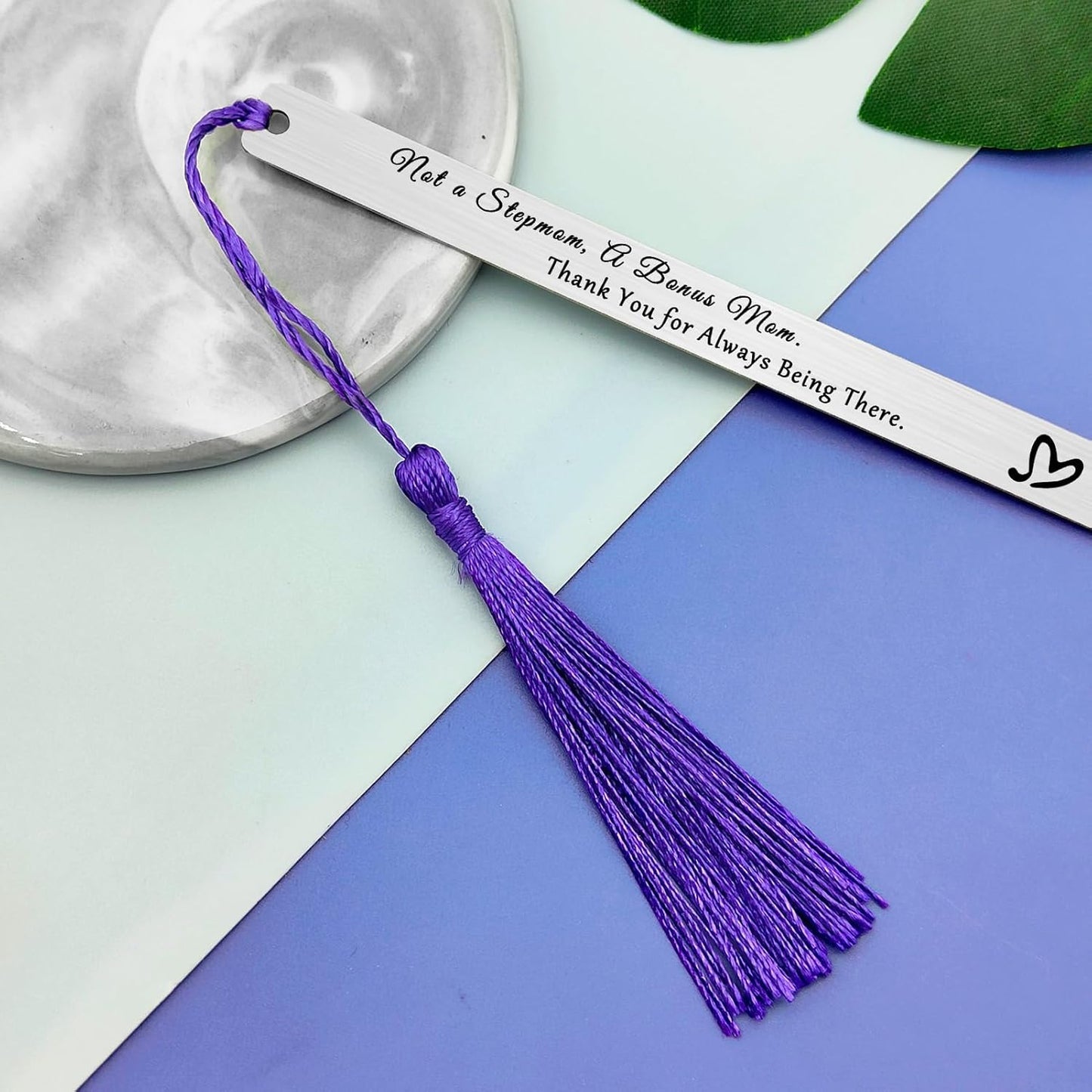 Bonus Mom Bookmark Book Lover Present Step Mom Birthday Gift Bonus Mother Gifts Appreciation Gift for Mother in Law Wedding Gifts from Daughter in Law Adoption Christmas Birthday Present for Stepmom