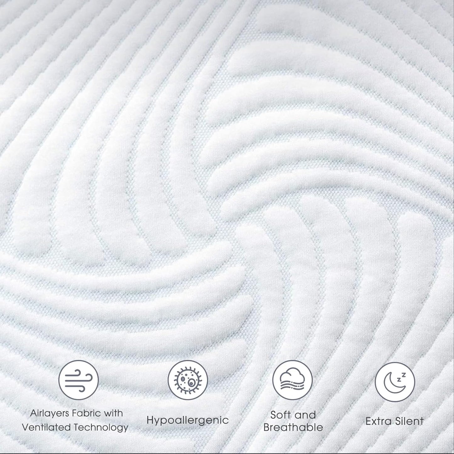 Foot King Size Electric Heated Mattress Pad - Foot Warmer for Bed with Memory & Preheat Functions, 12 Heat Settings Single Control for 1-12 Hours Auto Off, Lighted Button