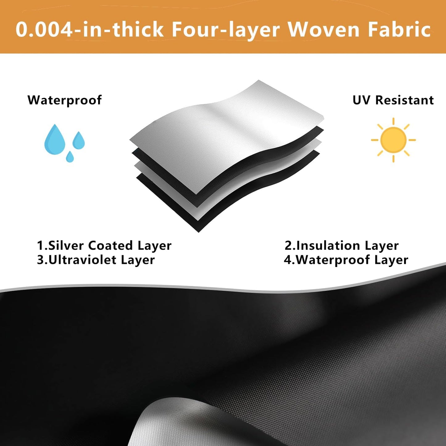 100% Blackout Curtains for Bedroom 57x118 inch,Portable Removable No Drill Blackout Shades,Cuttable Temporary Black Out Window Cover,Black Out Blinds for Nursery,Dorm,Travel,RV or Renter Use