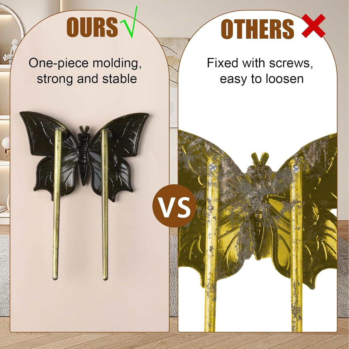 Book Page Holder Journal Clips Book Clip Vintage Book Clips Butterfly Book Clips to Hold Book Open Free Your Hands Metal Bookmark Clip Gifts for Book Lovers Readers Writers Butterfly Ornament