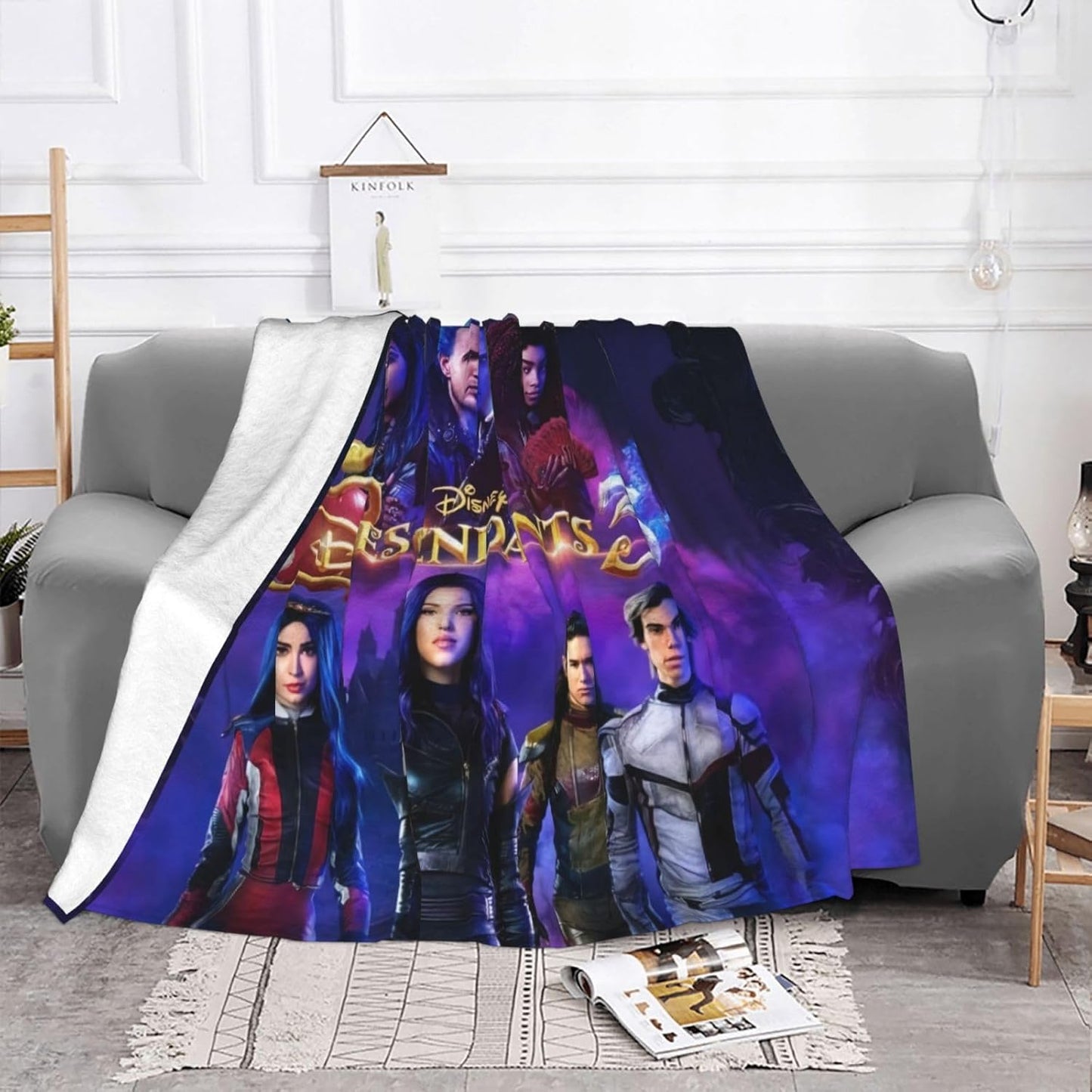 Microfleece Couch & Bed Throw – Ultra‑Soft Lightweight Blanket, Breathable, Low‑Lint, Washer & Dryer Friendly