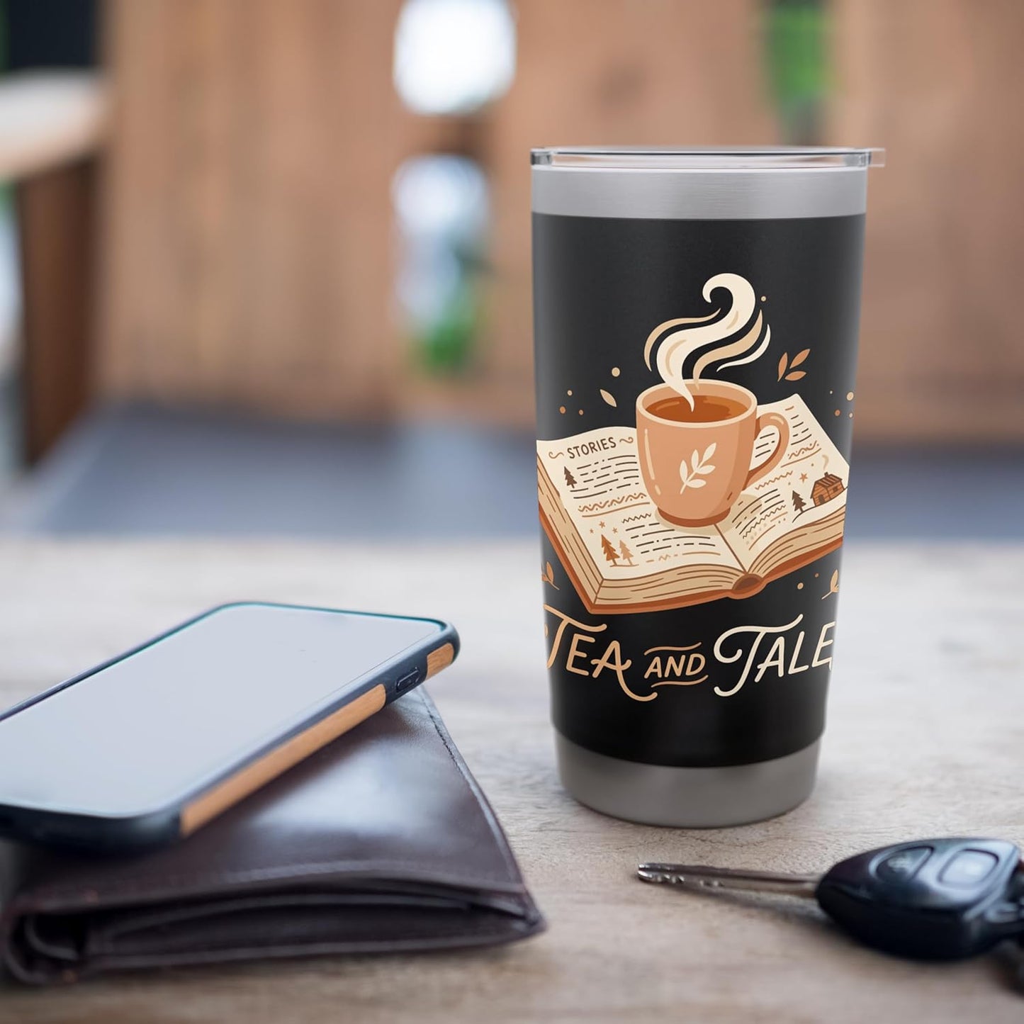 Stories Tea And Tales Still Read Childrens Books Reader Stainless Steel Insulated Tumbler