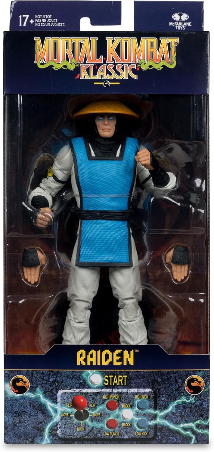 McFarlane Toys - Mortal Kombat Klassic Raiden 7in Action Figure