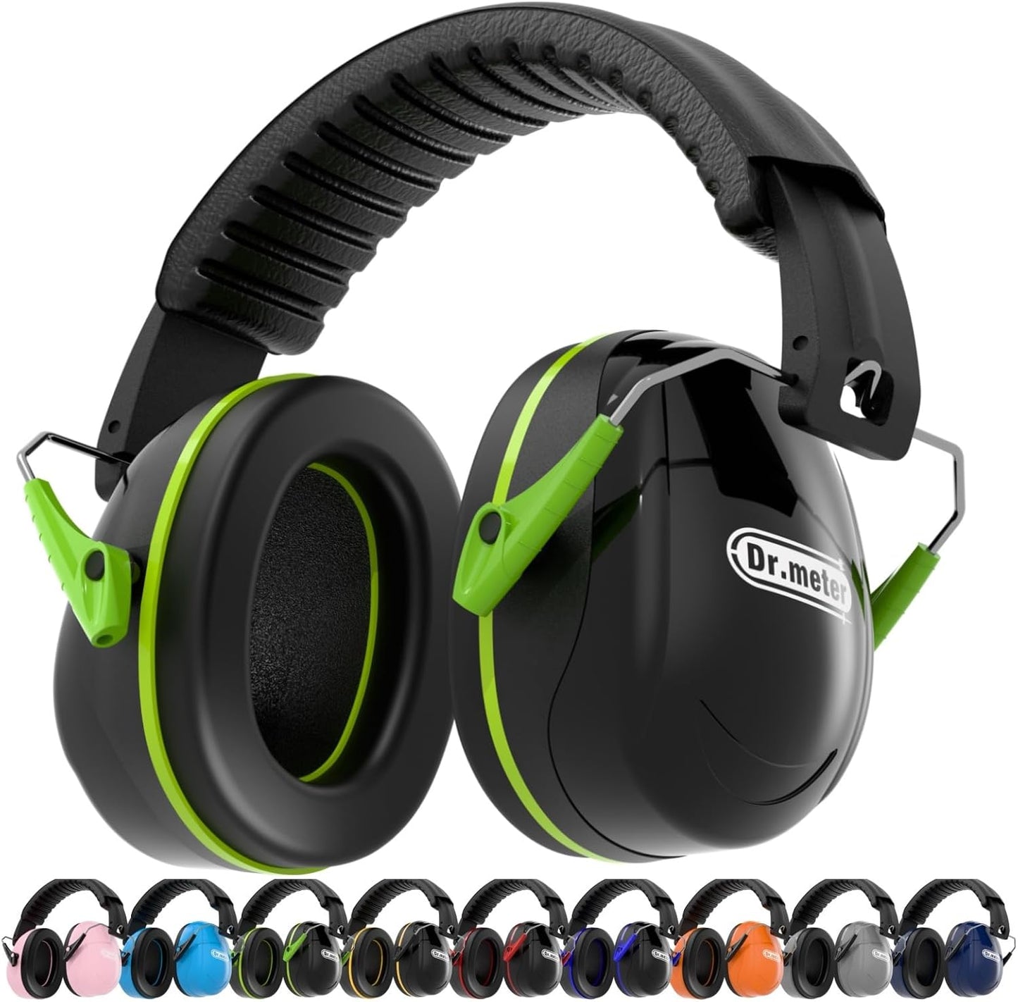 Hearing Protection Ear Muffs, 31dB Noise Reduction Safety Earmuffs for Adults Kids Autism Sensory, Range Ear Protection Earmuff for Mowing, Concentration and Garden Work