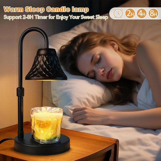 Adjustable Candle Warmer Lamp with Timer: Birthday Gifts for Women fits All Candle Jar Home Decor - Wax Warmer for Scented Wax Gifts for Women