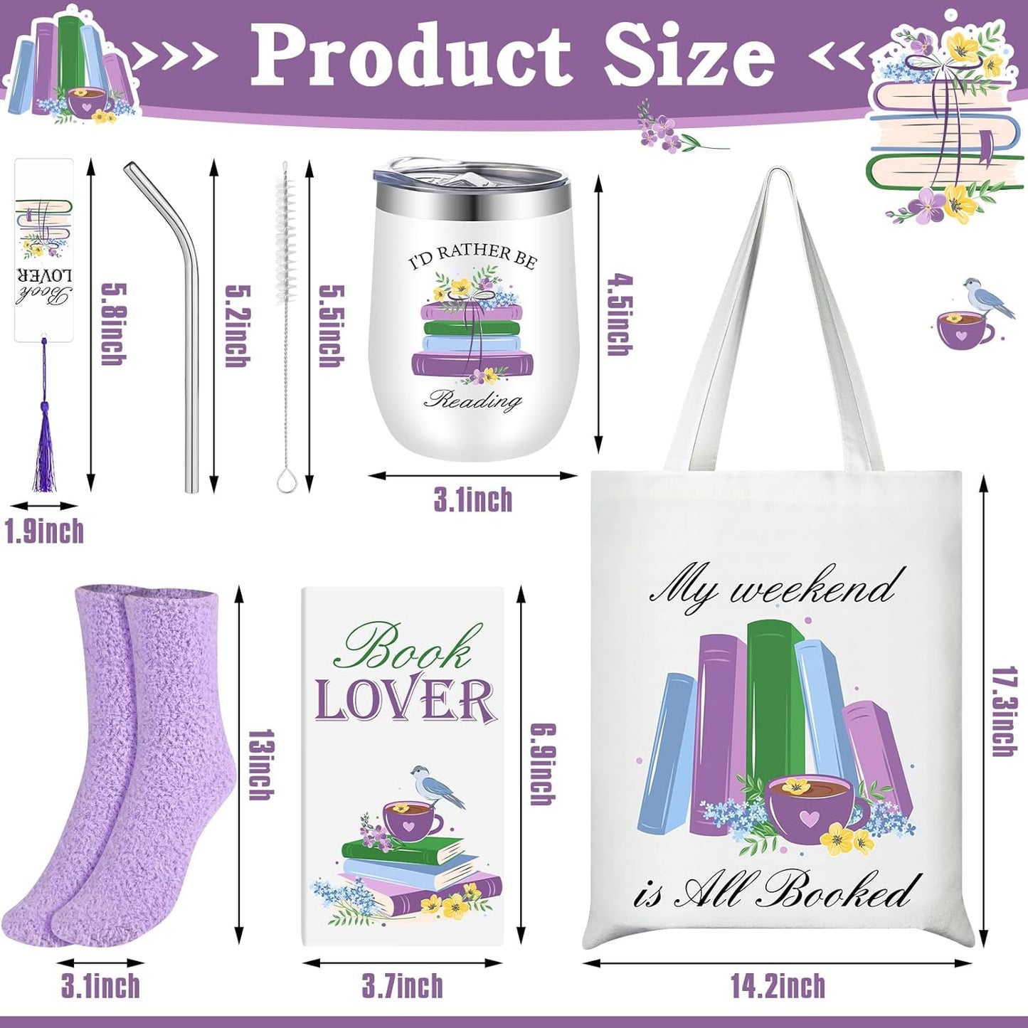 Book Lover Gifts for Women Gifts for Book Lovers Bookish Gift for Readers, Librarians, Bookworms, Women Reading Accessories Valentines Gift for Readers Bookworms
