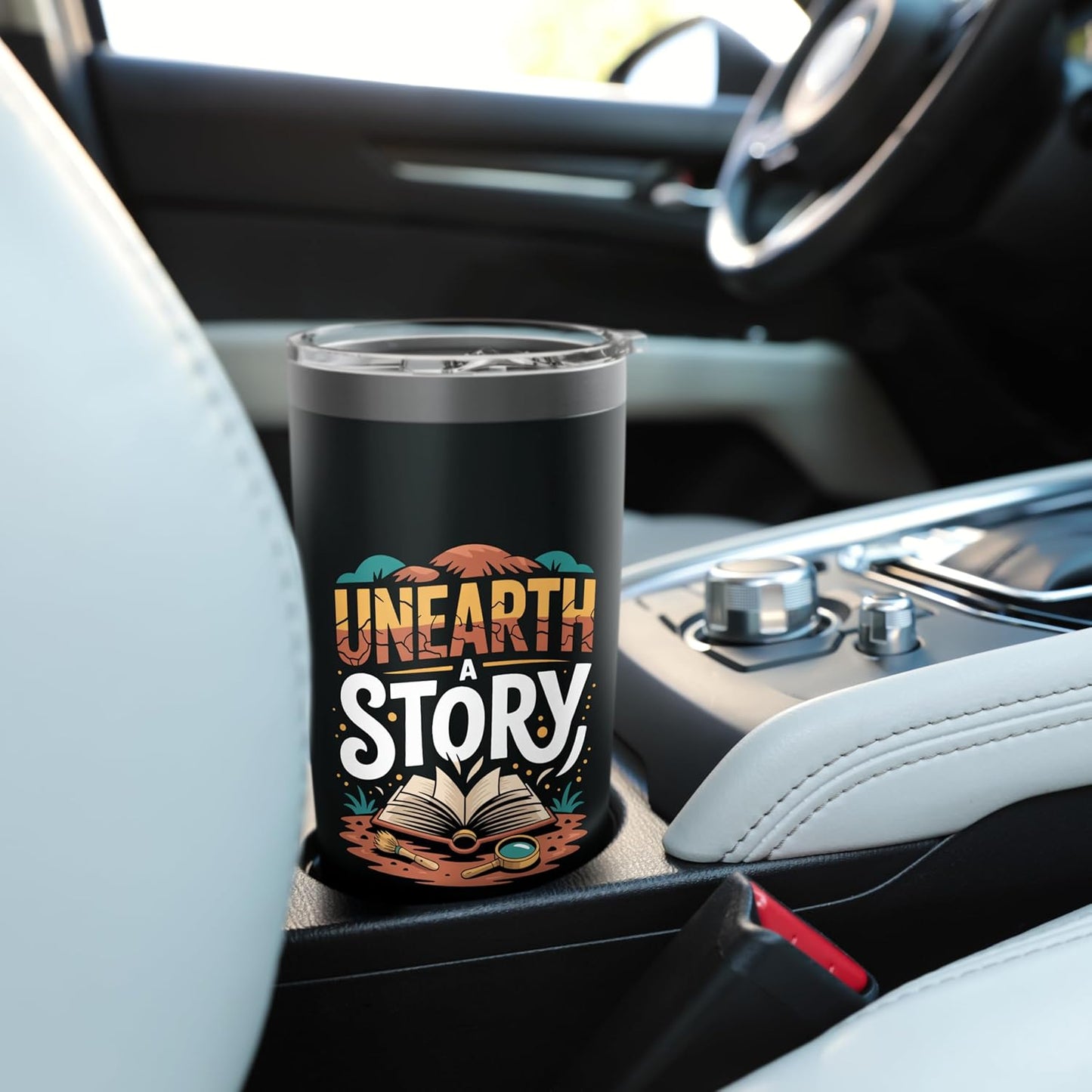 Unearth A Story 2026 Reading Stainless Steel Insulated Tumbler