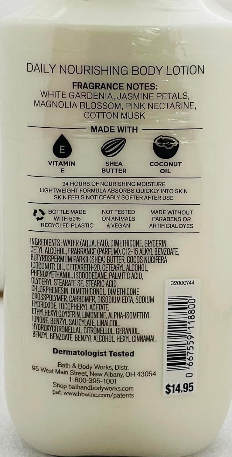 Bath and Body Works Hello Beautiful Lotion 8 Ounce Shea and Vitamin E
