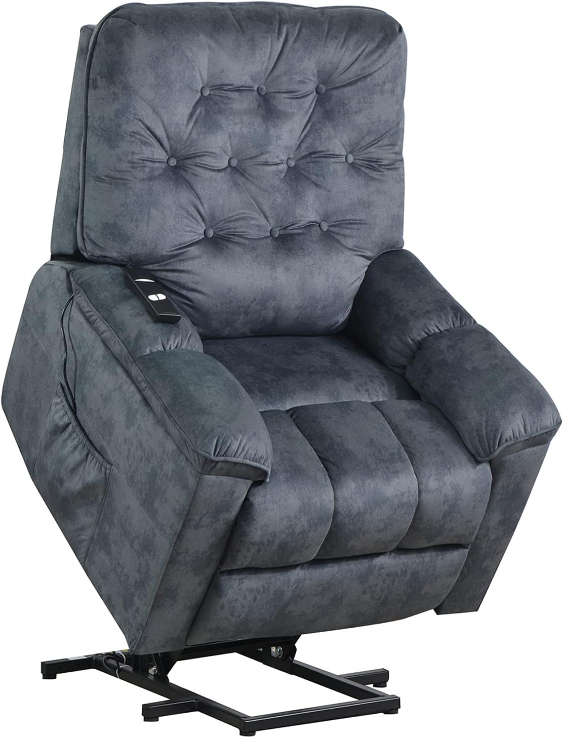 Adjustable Home Theater Seating Power Lift Recliner Chair for Elderly Fabric Ergonomic Lounge Chair for Living Room Single Sofa Reading Chair with Remote Control