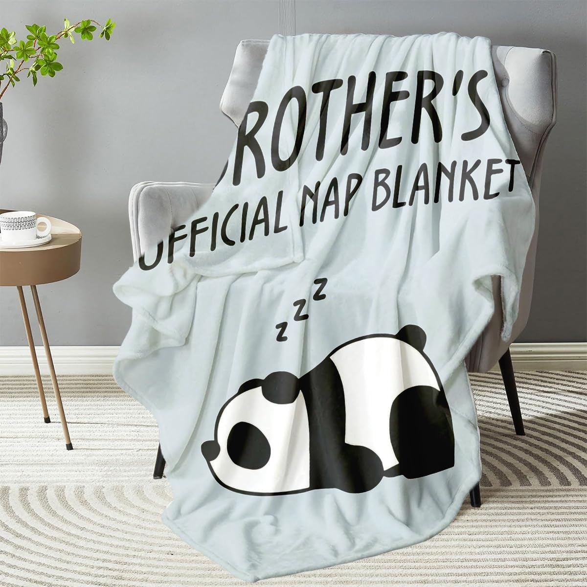 Gifts for Brother Blankets, Funny Birthday Graduation Presents, Brother Gifts, Graduation Blanket, Funny Bro Gifts Blanket, Soft Flannel Throw Blanket 50x60 Inches
