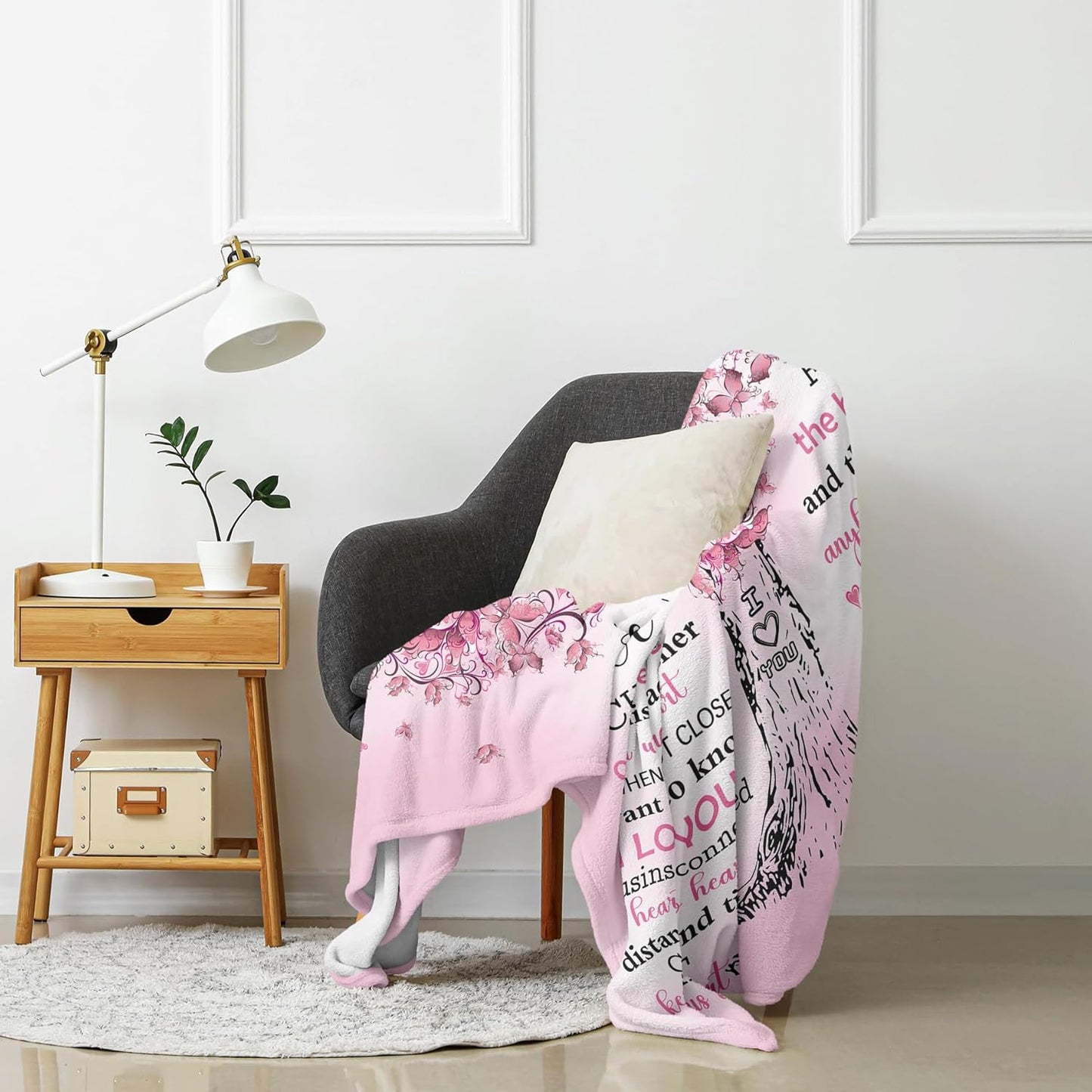 Cousin Gifts for Women Blanket, Cousin Gifts, Best Gifts for Cousins, Birthday Gifts for Cousins Female - to My Favorite Cousin Gift, Christmas Cousin Gift Ideas Throw Blanket 60"X50"
