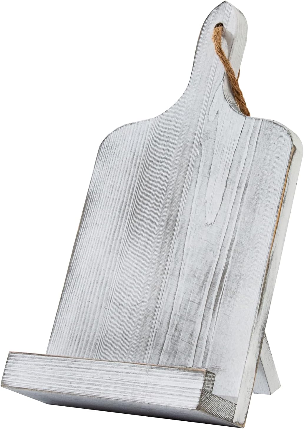 Cook Book Stand Farmhouse Decor Kitchen Recipe Book Holder for Kitchen Counter Keeps Cookbooks Open, Fits iPad Adjustable Tablet Kitchen Book Stand Book Holder Stand Gray