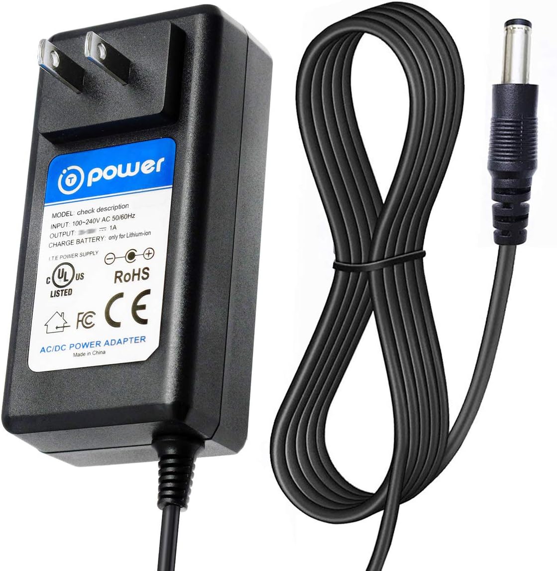 T POWER Charger for Anker Soundcore Rave Party 2 A3399 A3399Z11 AK-A3399Z11 120W Stereo Sound PartyCast 2.0 Portable Waterproof Bluetooth Party Speaker Ac Adapter Power Supply