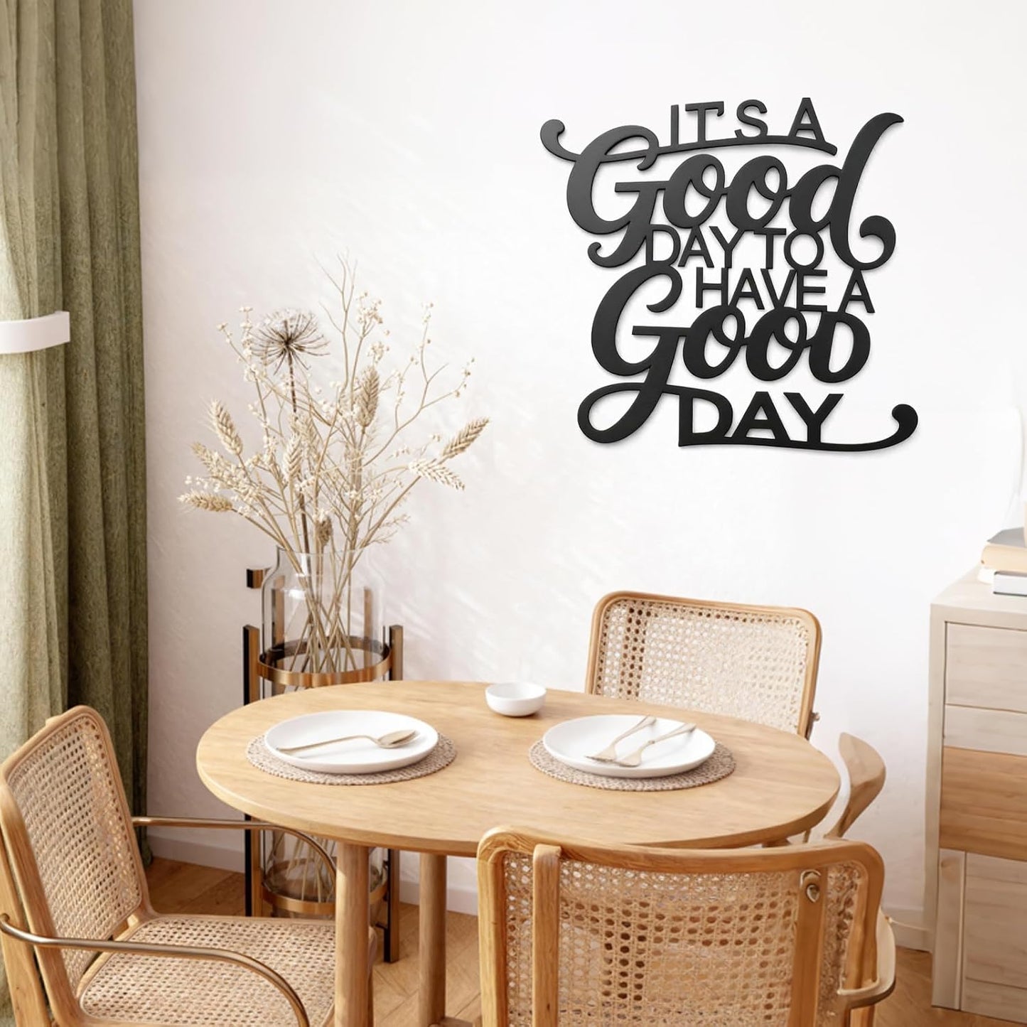 MDFUGEG Motivational Metal Wall Decor - Inspirational Wall Art with Positive Affirmations for Office/Living Room,Encouragement Gifts