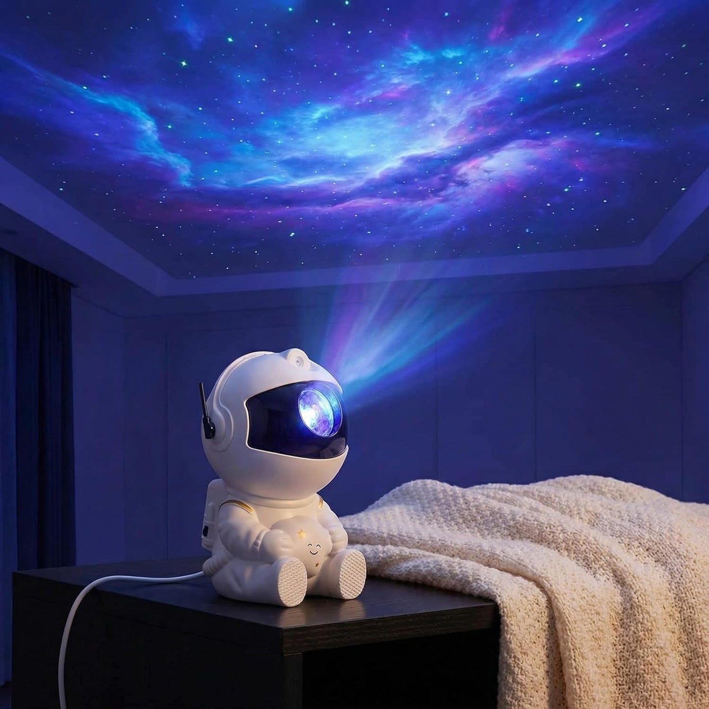 Astronaut Galaxy Projector, Galaxy Projector for Bedroom Night Light Projector, Galaxy Light Projector