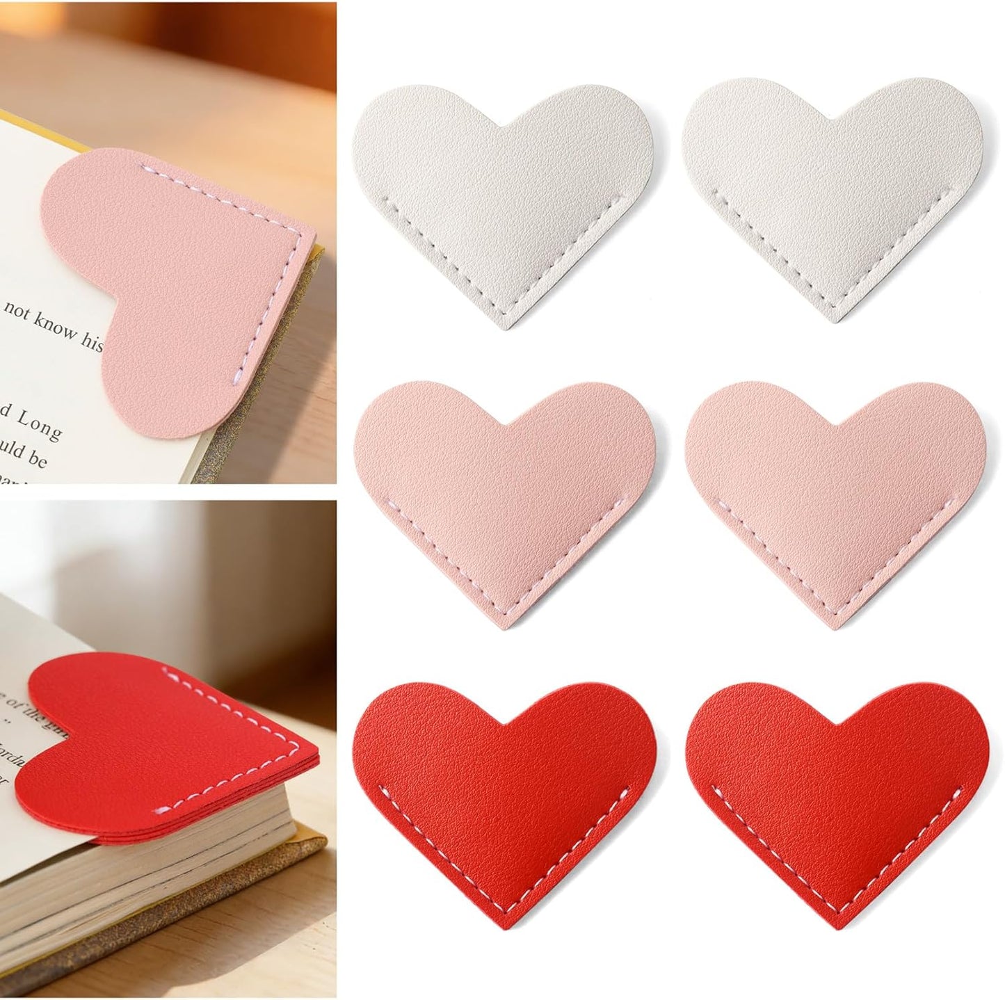 6 Pcs Bookmarks for Women, Book Marks for Reading Women Book Lovers, Teacher Appreciation Gifts, Teen Girl Gifts Trendy Stuff, Women Book Accessories, Female Gifts for Her Mom Daughter Easter Stuffers