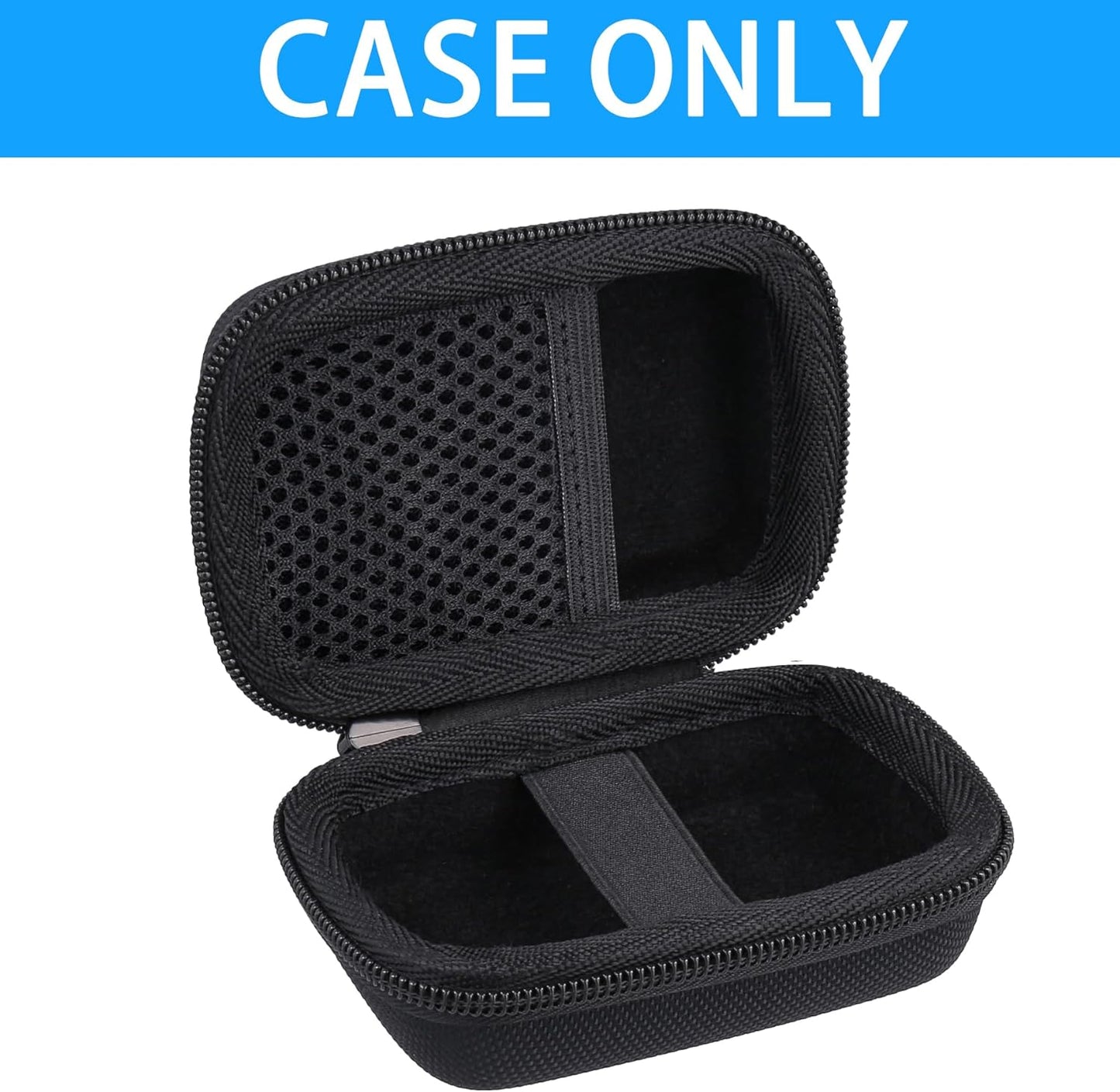 khanka for Anker Nano Portable Charger, 10,000mAh 45W Max Compact Power Bank Case,Hard Travel Shell Compatible with Anker Nano 45W 10000mAh Power Bank, Case Only(Black)