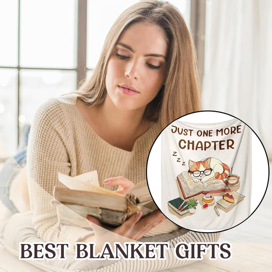 Book Lovers Gifts, Gifts for Book Lovers, Books Lover Gifts for Women Men, Books Club Gifts, Bookish Gifts, Readers Bookworm Librarian Teacher Gifts for Women, Reading Blanket 50" X 60"