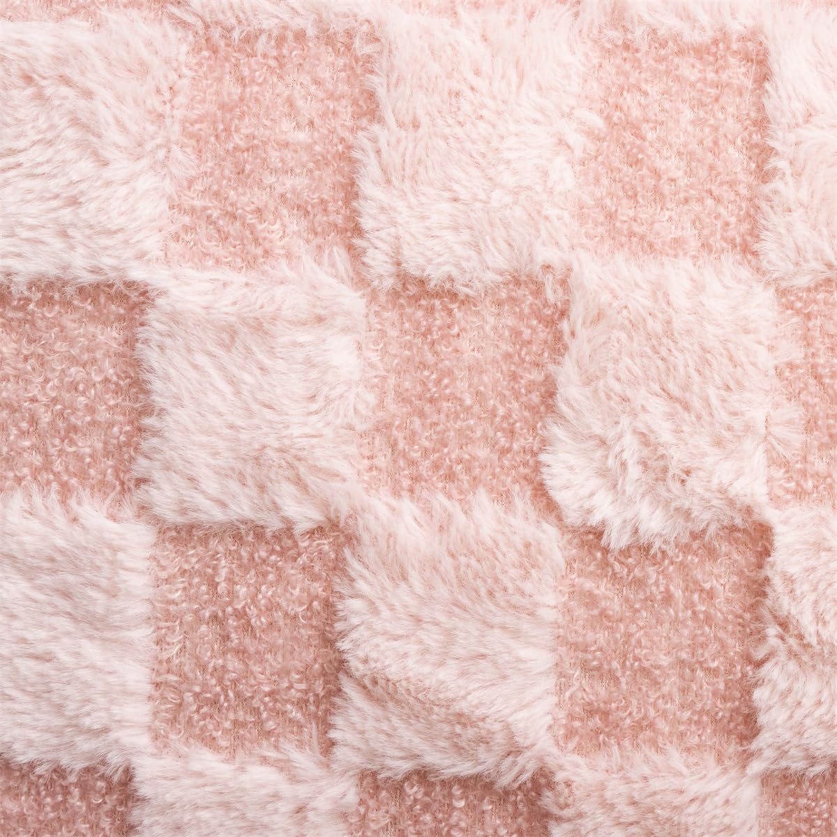 Holawakaka Checkered Reading Pillow for Sitting up in Bed Sofa Kids Teens, Backrest Pillow with Arms for Boys Girls Women Petites Pregnancy, Back Support Cushion for Couch Floor Nursery Playroom,Pink