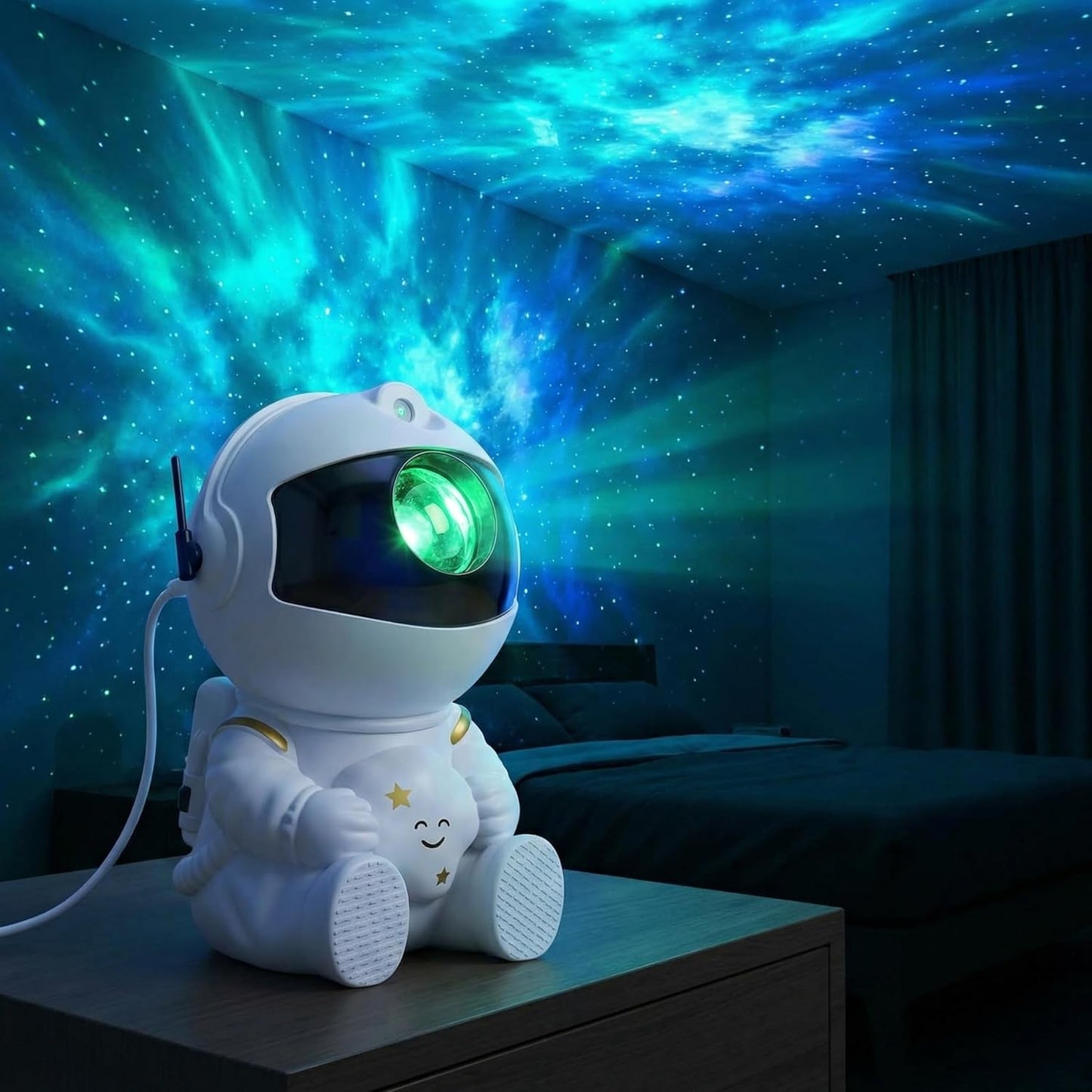 Astronaut Galaxy Projector, Galaxy Projector for Bedroom Night Light Projector, Galaxy Light Projector