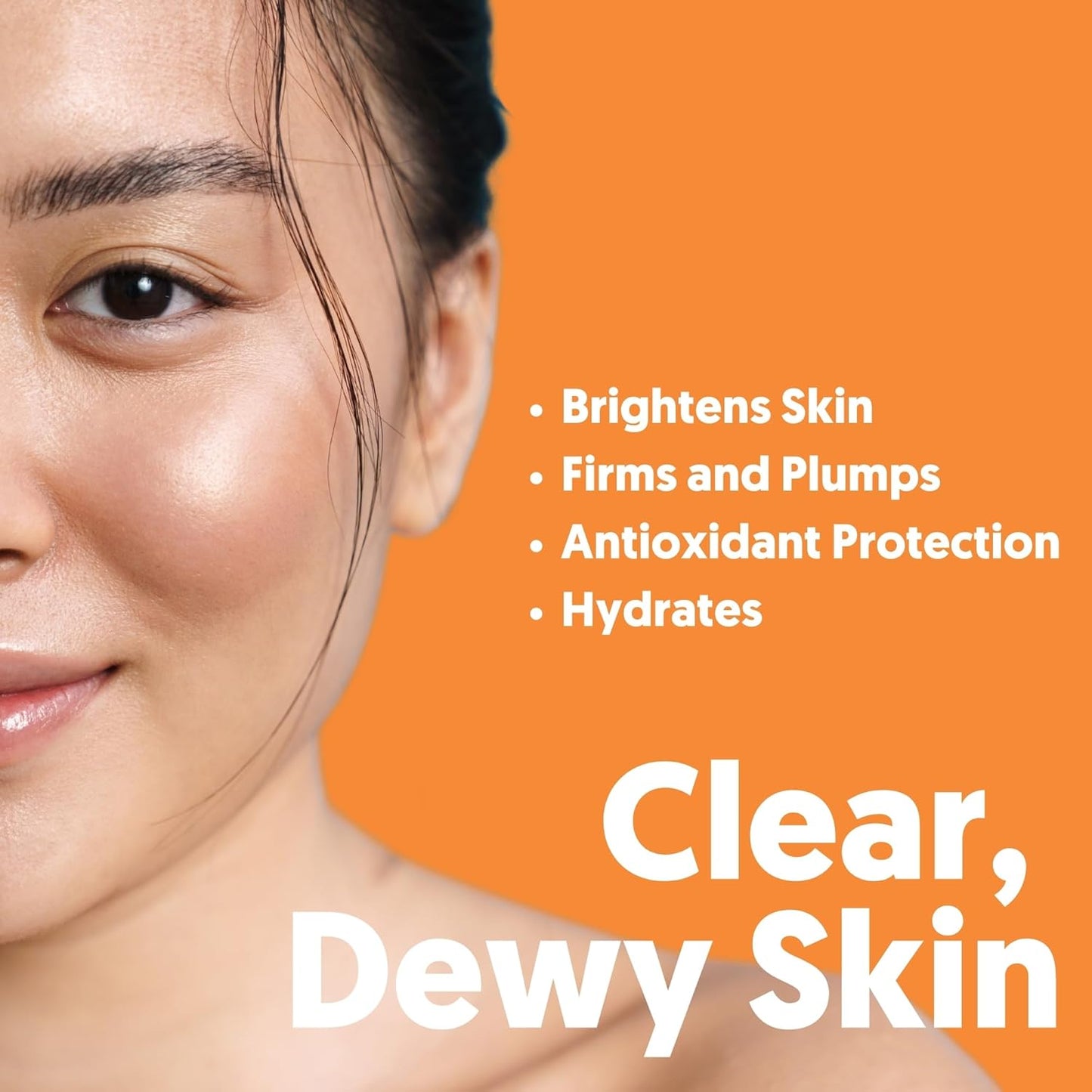 By Nature Vitamin C + Collagen Sheet Face Mask with Vitamin E – Firming, Anti-Aging Facial Treatment for Radiance, Elasticity & Hydration – Skincare for Pre-Event Glow & All Skin Types – Pack of 4