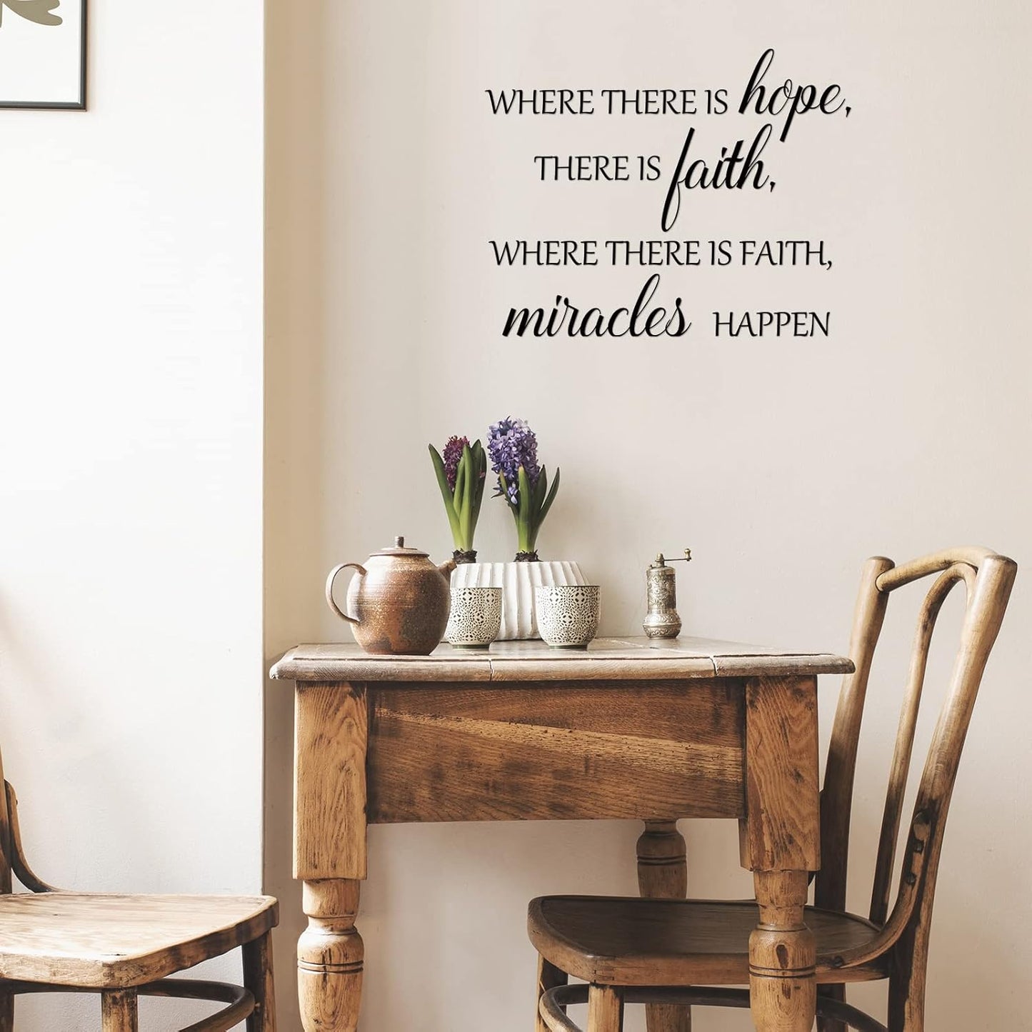 Zonon 5 Sheets Inspirational Quotes Wall Decals Peel and Stick Vinyl Quotes Stickers Motivational Positive Wall Sayings Stickers for Living Room Bathroom Xmas Bedroom Office Family Decor