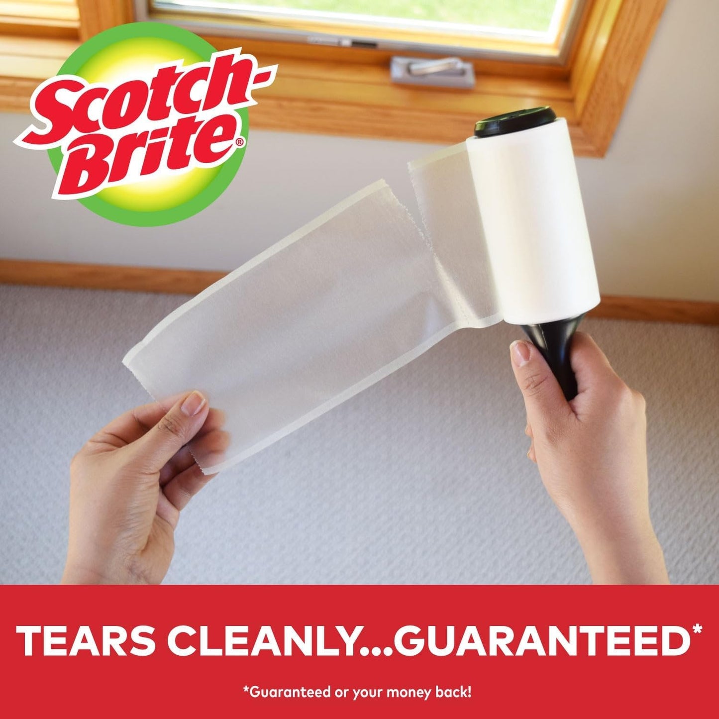 Scotch 3M Mini Lint Rollers 3-Pack (30 Sheets Each), Travel-Size Sticky Lint Removers for Clothes, Furniture and Pet Hair