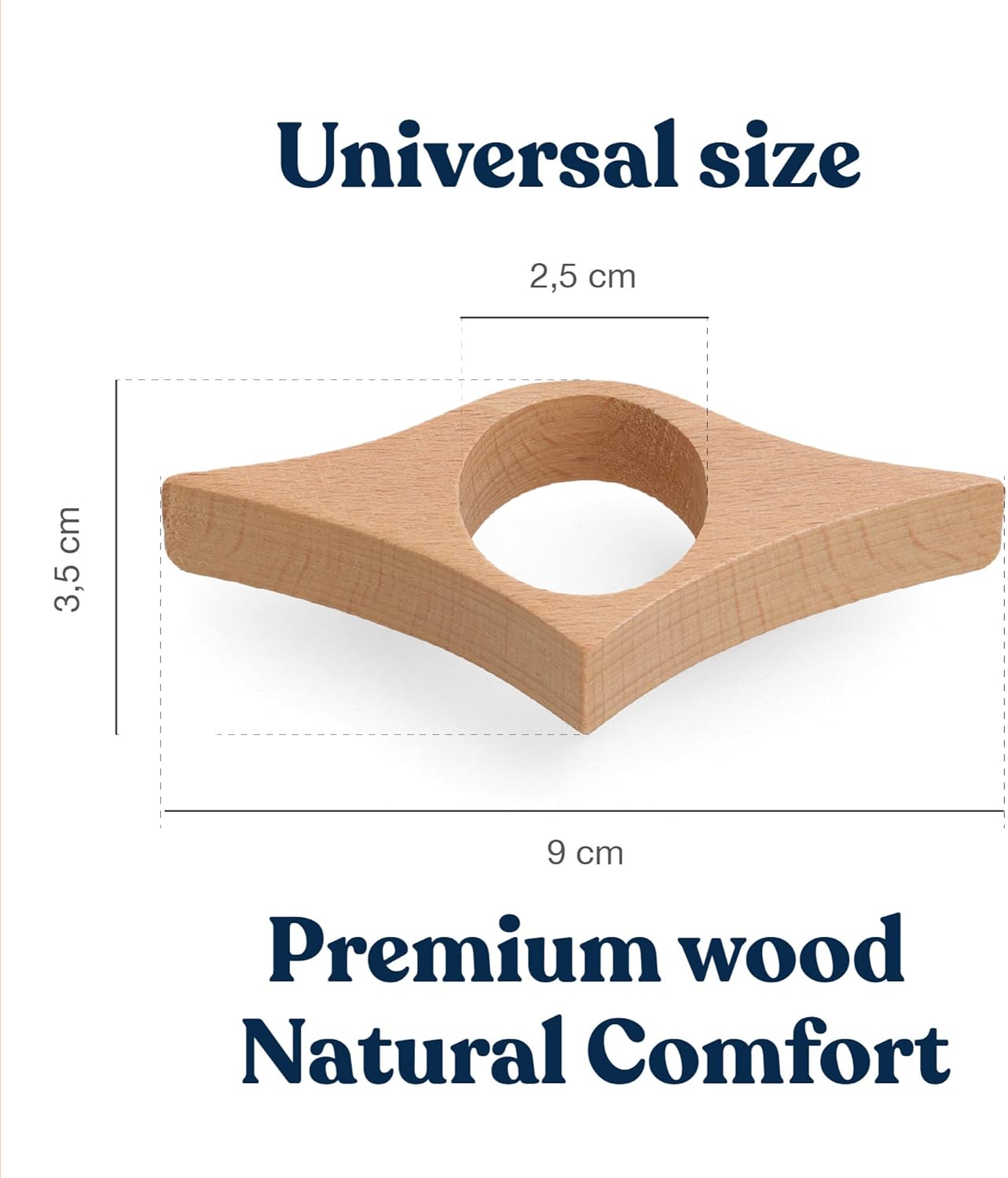 4 Piece Set: Ergonomic Wood Book Page Holder & 2 Magnetic Bookmarks - Thumb Book Opener - Ideal Reading Accessories & Gifts for Book Lovers