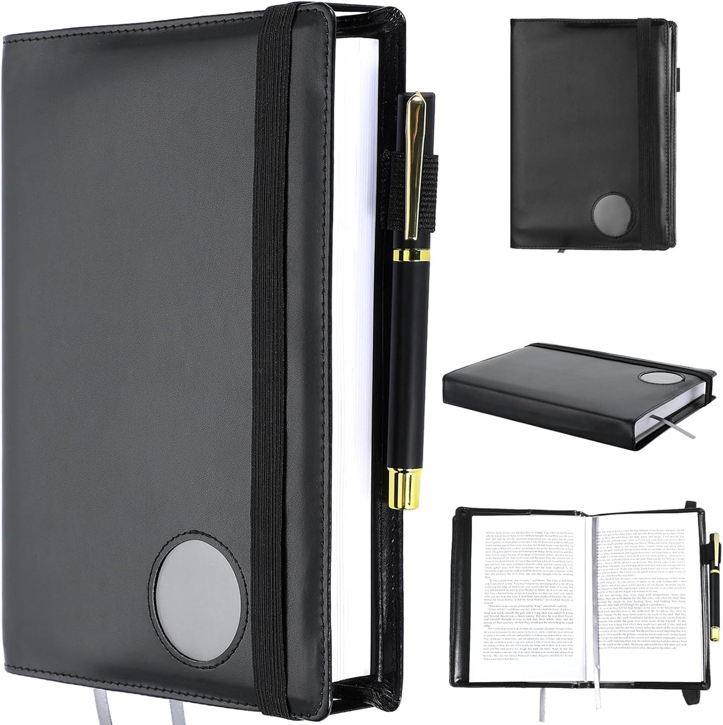 Single AA Big Book Cover Alcoholics Anonymous Big Book Cover Paperback Protector Medallion Holder Leather Gift for Women Men