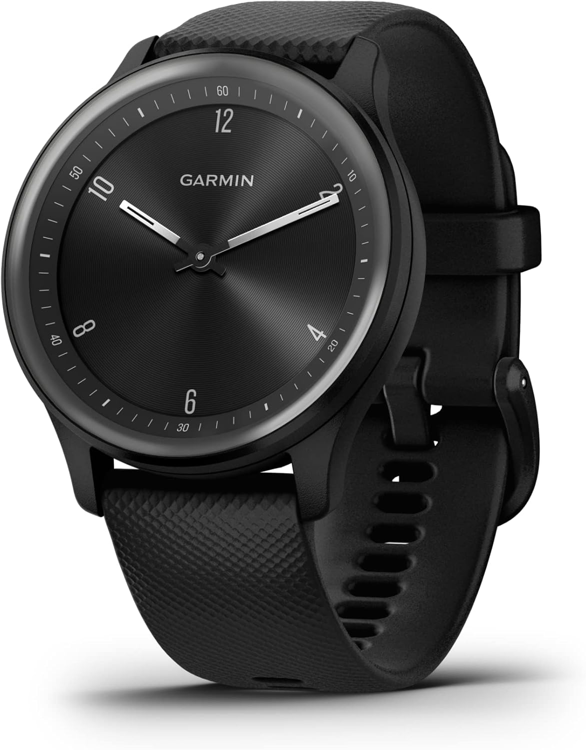 Garmin vivomove Sport, Hybrid Smartwatch, Health and Wellness Features, Touchscreen, Black