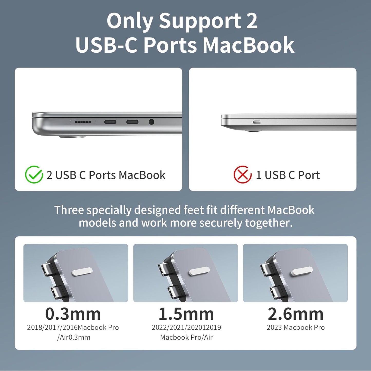 M82 USB C Hub Adapter for MacBook Pro Air Docking Station 8-in-2 for Mac Book Accessories Dongle 4K@30Hz HDMI, Thunderbolt 4/3, USB 3.0, SD/TF, USBC Dock Multiport Adapter für Mac M5 M4 M3 M2 M1