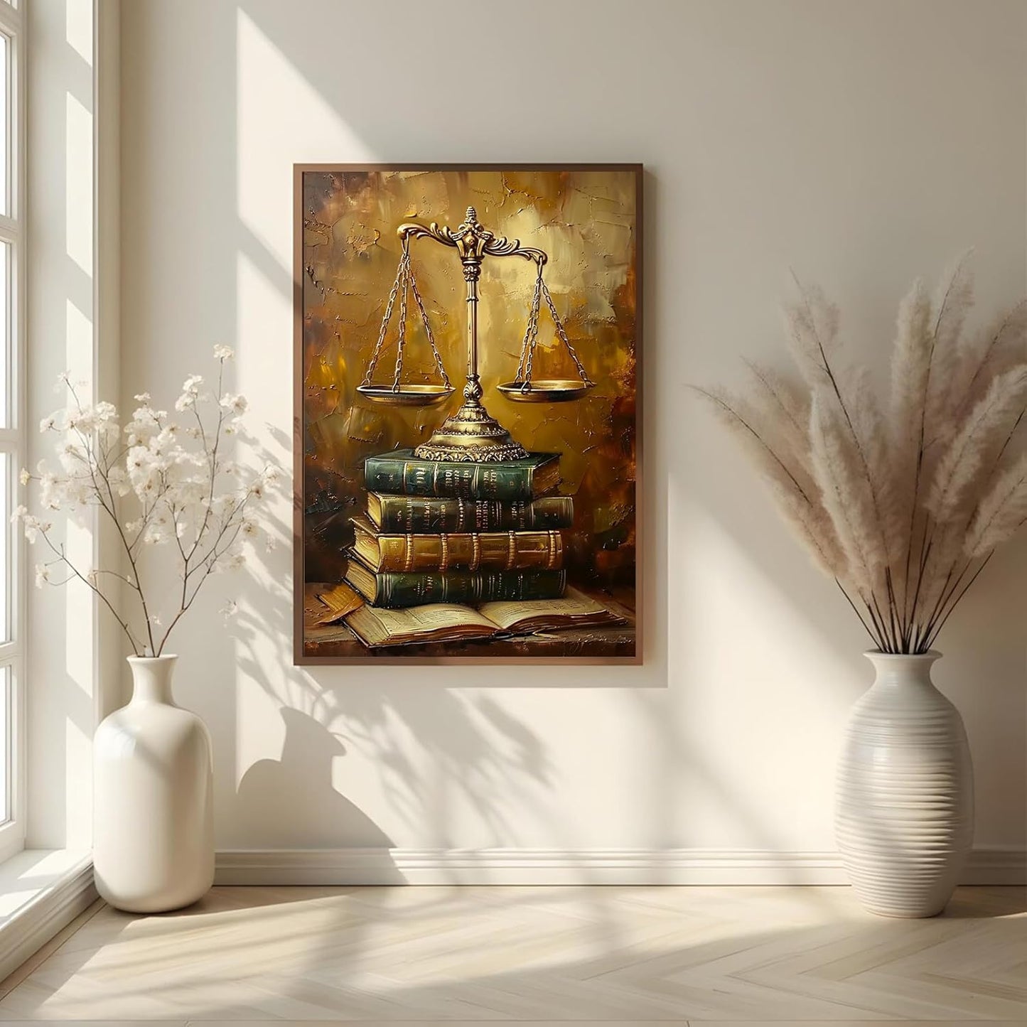 PWTXKAH Vintage Books Canvas Wall Art Victorian Canvas Poster Antique Art Still Life Pictures Print Reading Artwork Books Dark Academia Retro Aesthetic Posters for Room 16x24inch Unframed