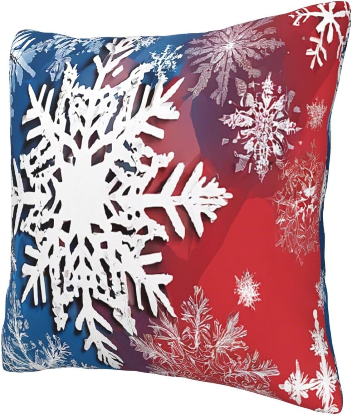 All-Season Square Pillow Covers 18"X18", Glitter Sequin Spot, Decorative Throw Pillow Covers for Sofa Bed Couch, Hidden Zipper Cushion Cover, Square Lumbar & Accent Pillowcases for Home Decor
