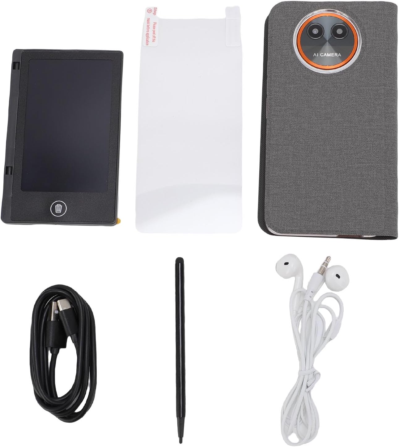 Dpofirs 5.7Inch E Book Reader, 8GB ROM, with Night Mode, Personalized Reading Experience, WiFi & Bluetooth, Music Player, FM Radio, Calculator, Voice Recorder, Camera