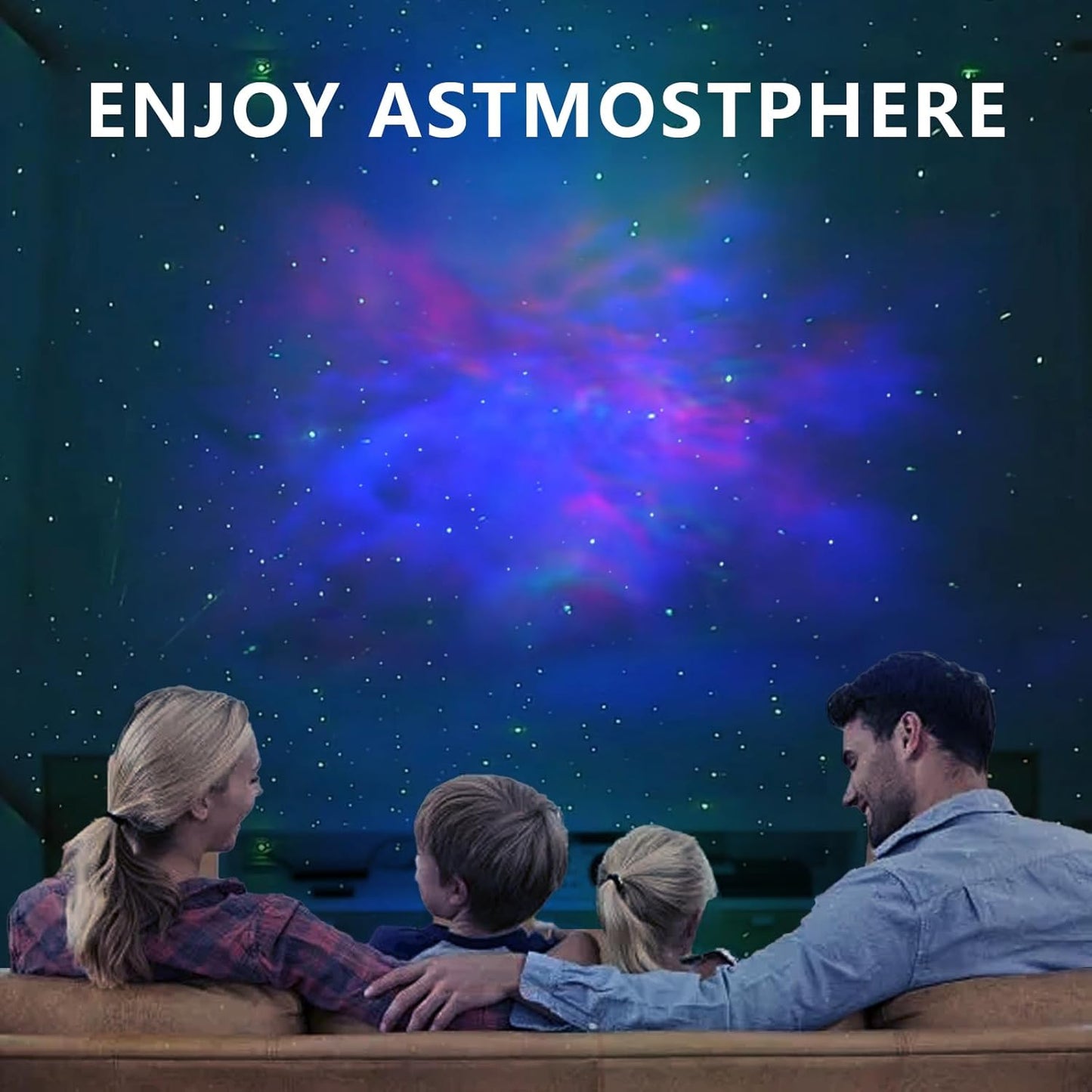 Star Projector Galaxy Night Light, Astronaut Galaxy Projector with Timer and Remote Control, Sunset lamp, Gift for Kids Adults for Bedroom, Birthdays,Christmas, Valentine's Day.