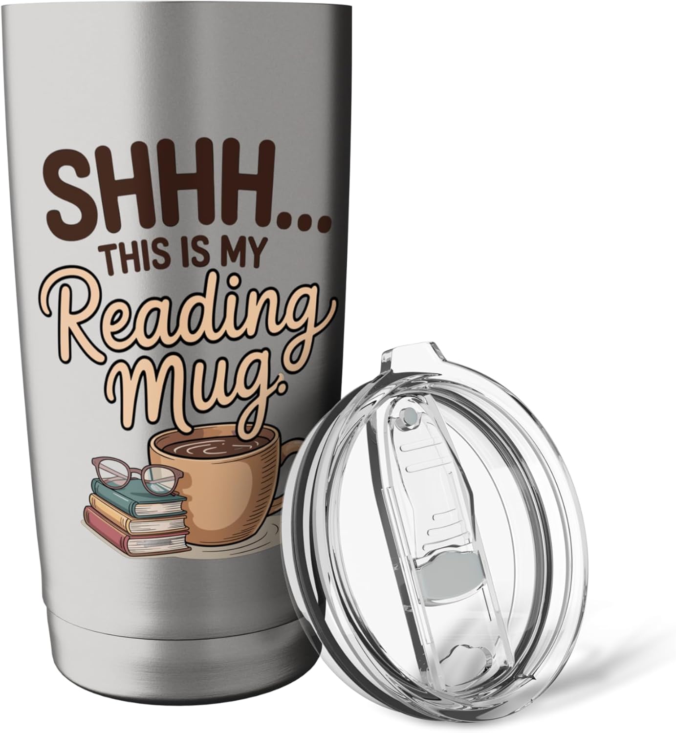 This Is My Reading Mug Coffee Book Reading Stainless Steel Insulated Tumbler