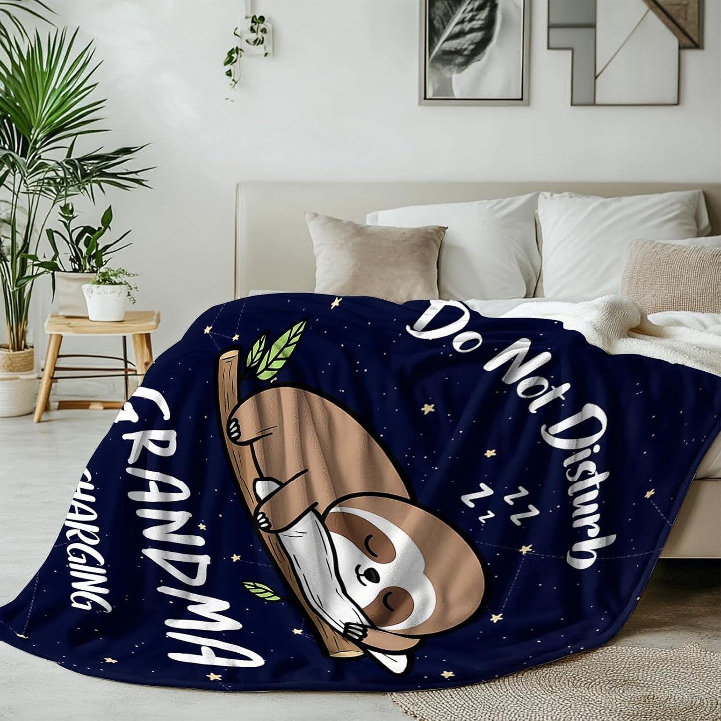 Grandma Gifts Blanket, Best Grandma Birthday Gift Ideas, Great Gifts for Grandmother, Grandmother Nana Gift from Grandkids on Mothers Day Christmas Throw Blanket 50" x 60"